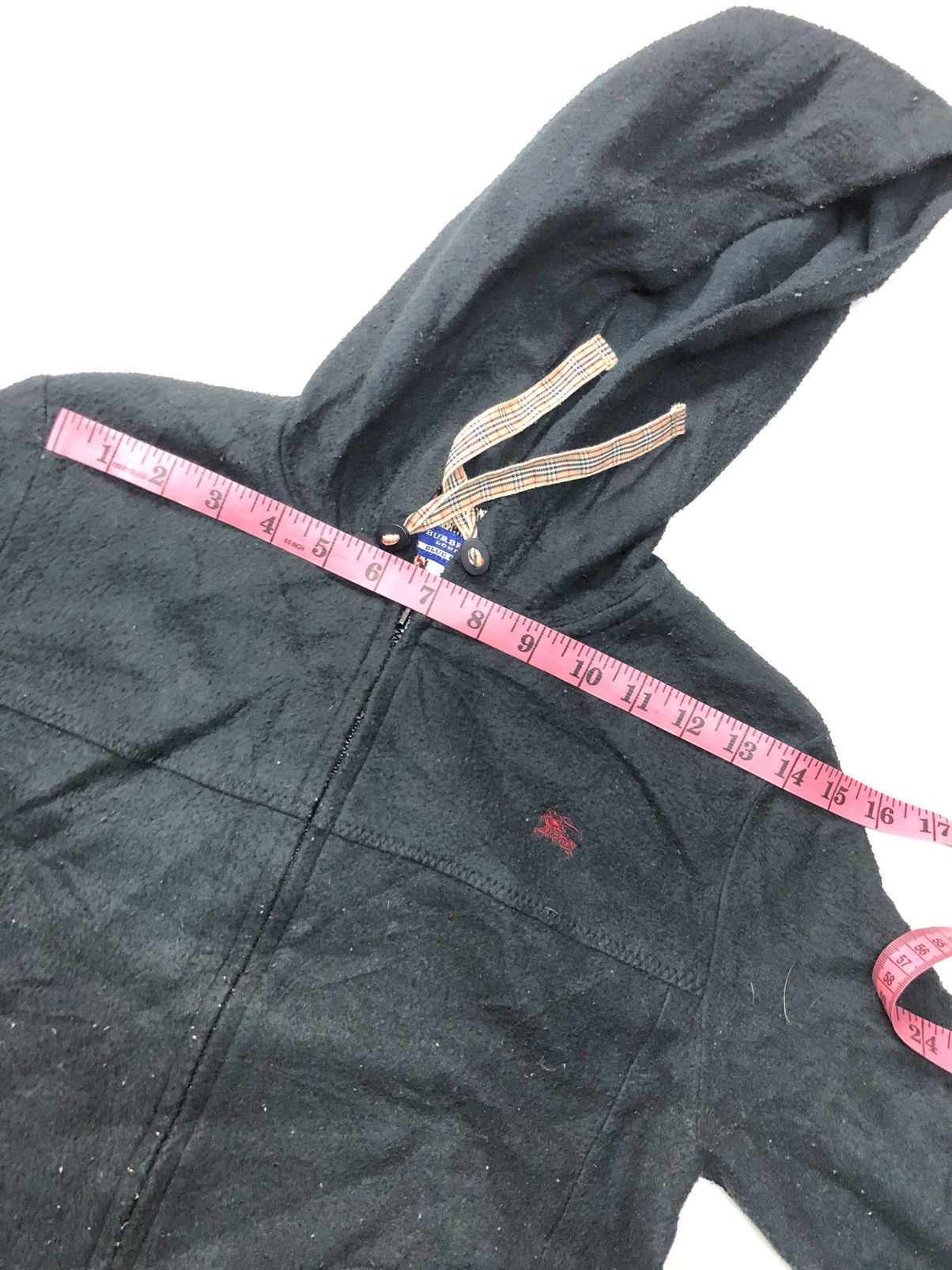 Burberry × Vintage VINTAGE BURBERRY LONDON BLUE LABEL FLEECE HOODIE Size US S / EU 44-46 / 1 - 11 Thumbnail