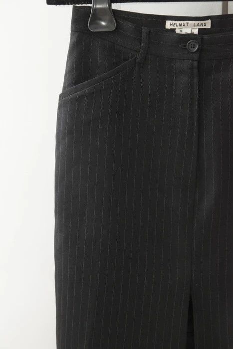 Helmut Lang 1992 pinstripe skirt Size 27" / US 4 / IT 40 - 2 Thumbnail