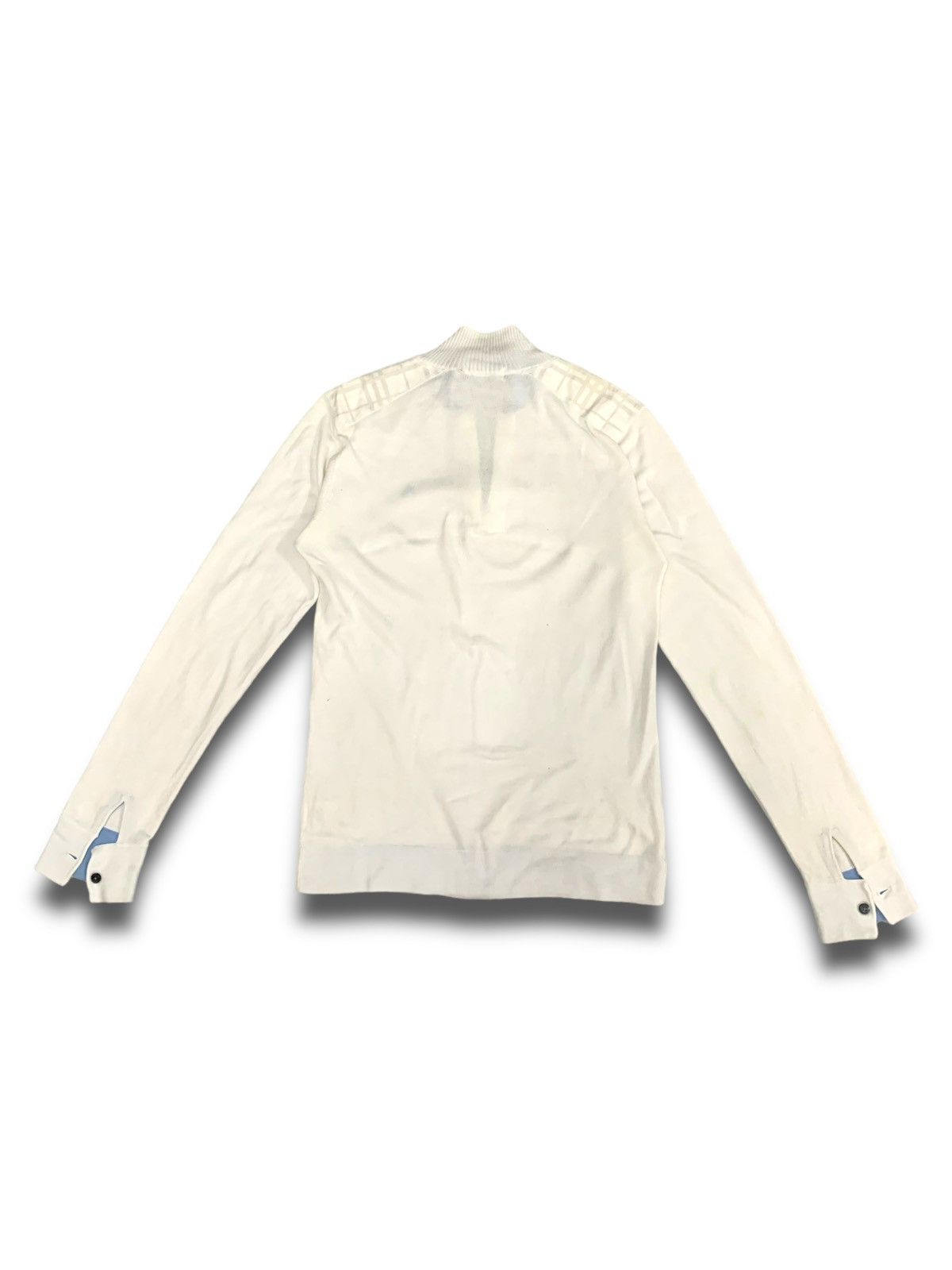 Black Label × Burberry Vintage 90s Japan Black Burberry Half Zipper Size US S / EU 44-46 / 1 - 5 Thumbnail
