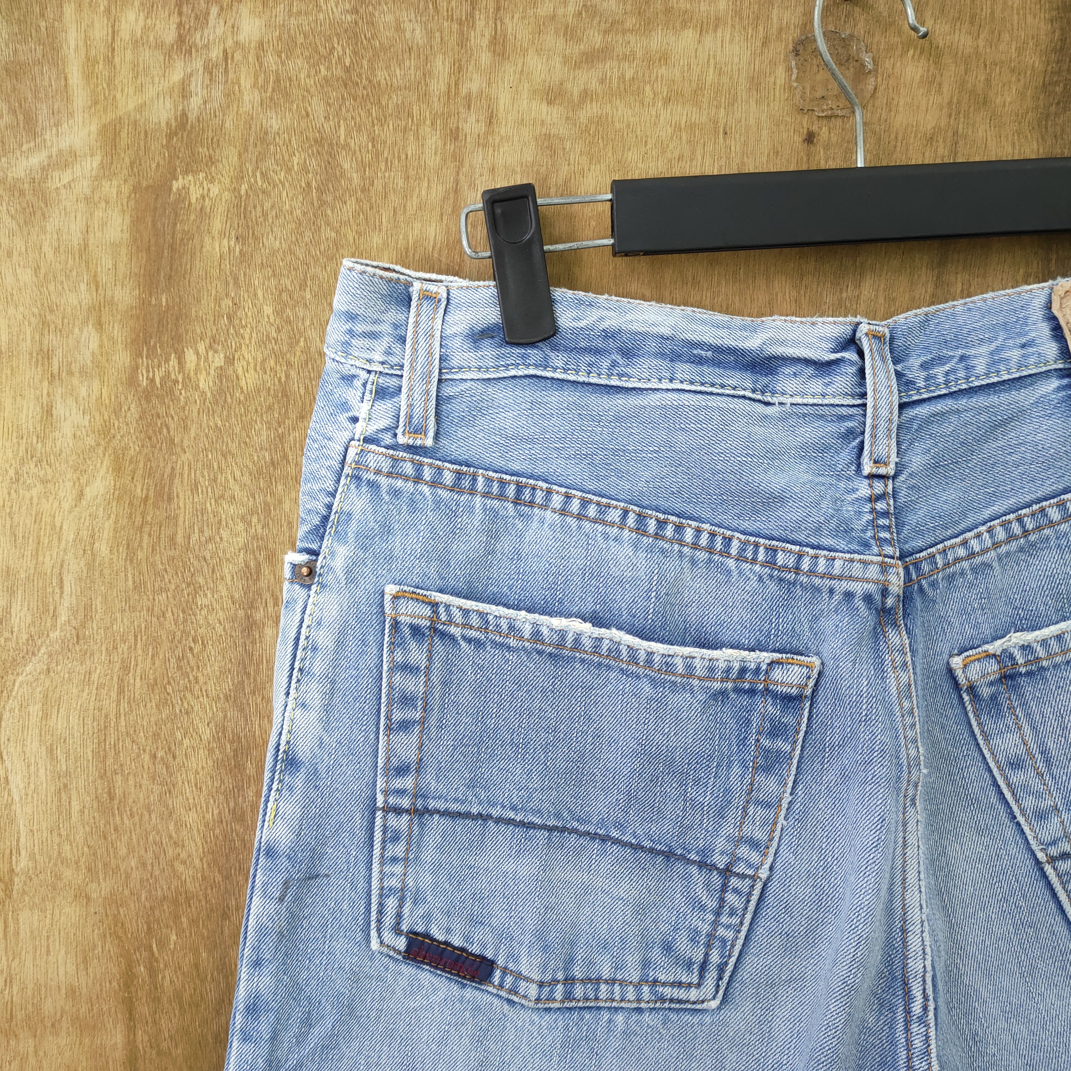 Abercrombie & Fitch × Vintage VINTAGE ABERCROMBIE LIGHT BLUE JEAN DENIM PANTS Size US 32 / EU 48 - 13 Thumbnail