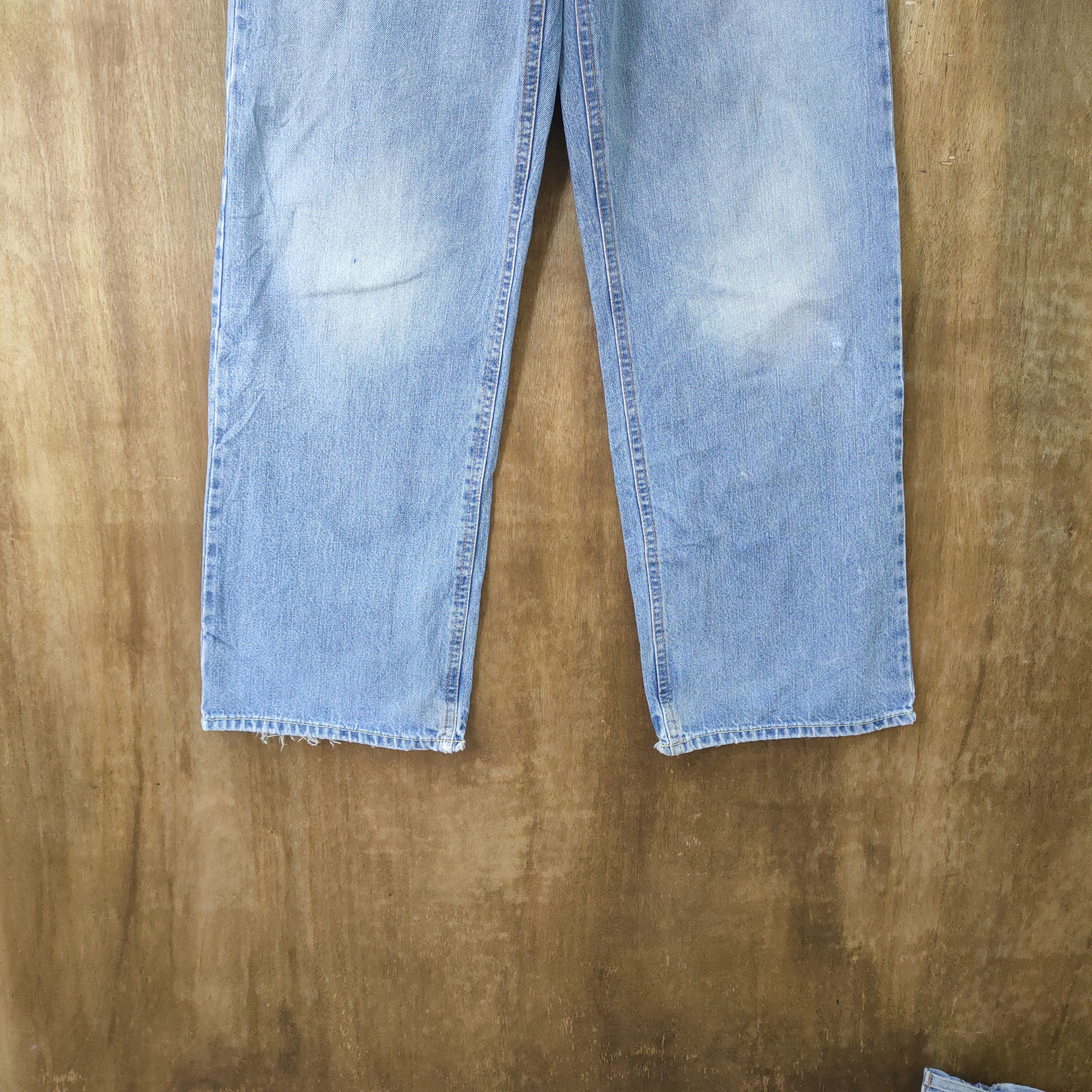 Abercrombie & Fitch × Vintage VINTAGE ABERCROMBIE LIGHT BLUE JEAN DENIM PANTS Size US 32 / EU 48 - 4 Thumbnail