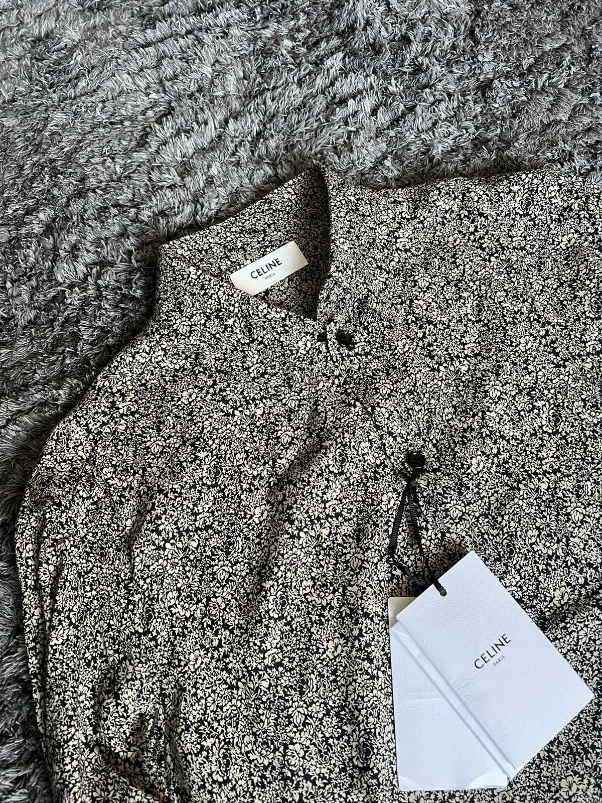Celine × Hedi Slimane FW20 Floral Print Viscose Shirt sz38 Size US S / EU 44-46 / 1 - 3 Thumbnail