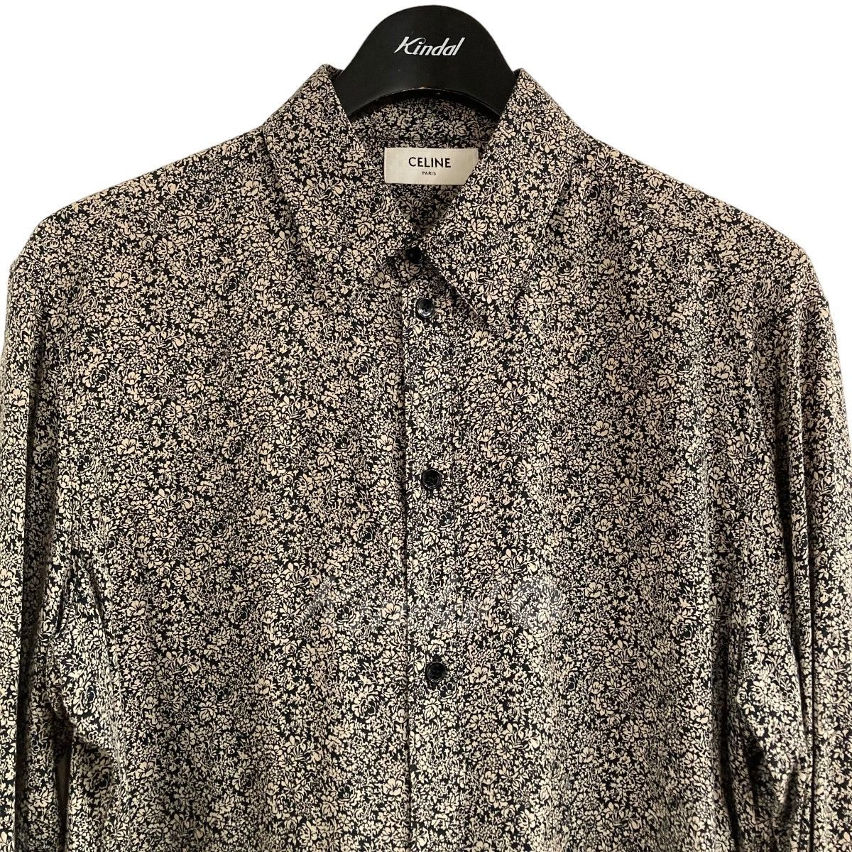 Celine × Hedi Slimane FW20 Floral Print Viscose Shirt sz38 Size US S / EU 44-46 / 1 - 1 Thumbnail