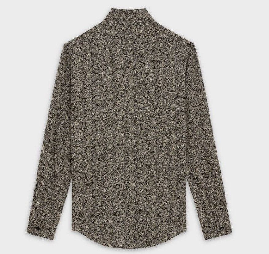 Celine × Hedi Slimane FW20 Floral Print Viscose Shirt sz38 Size US S / EU 44-46 / 1 - 11 Thumbnail