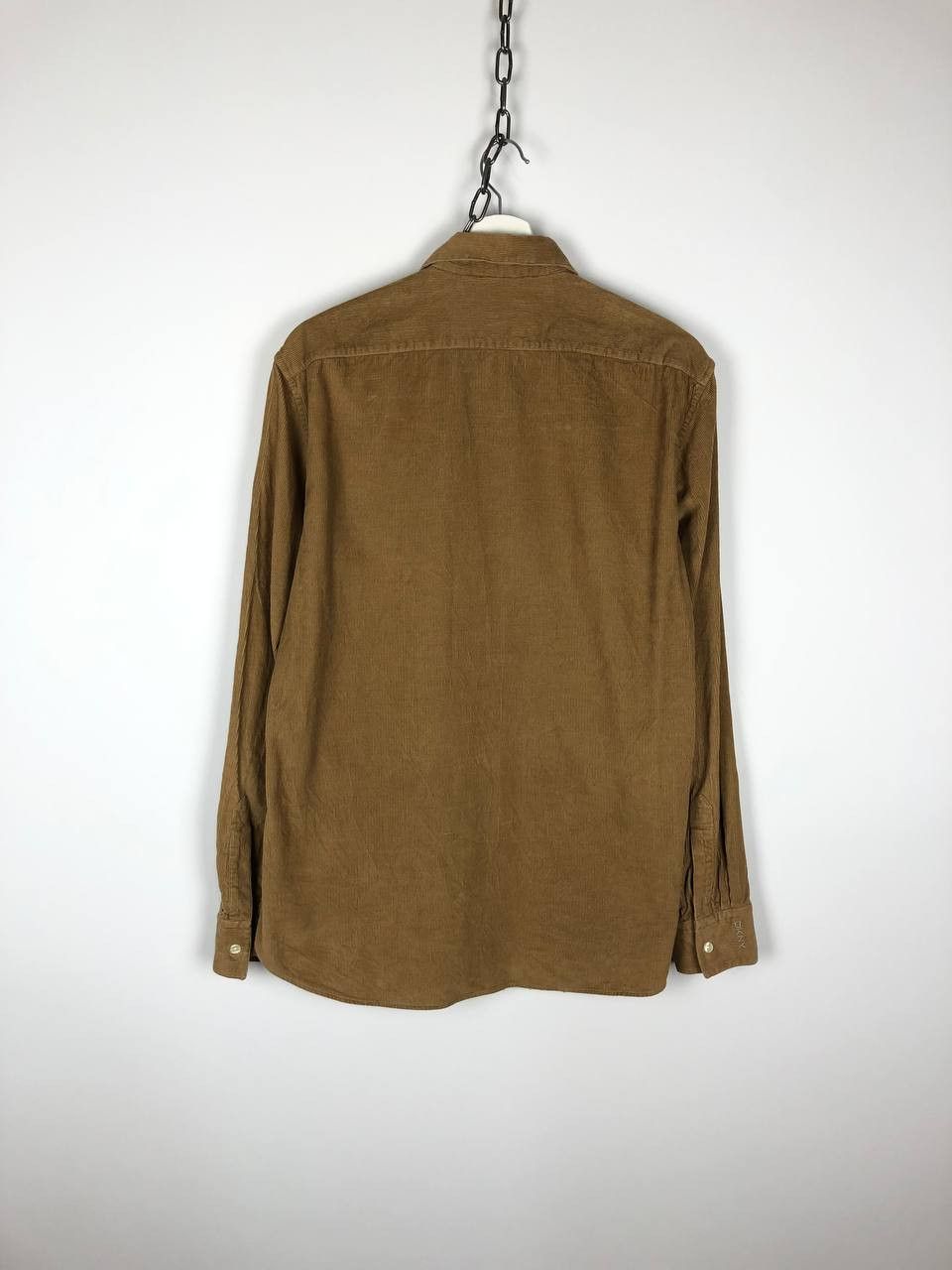 DKNY DKNY Corduroy Casual Shirt Brown size M Size US M / EU 48-50 / 2 - 5 Thumbnail