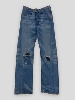 Rogan NYC Denim Jeans Men’s 30 Made In USA ~ Distressed ~ Stained