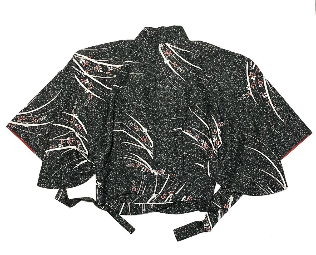 Japanese Brand Vtg Kimono Haori Japanese Traditional Floral Motif Robe Size US M / EU 48-50 / 2 - 6 Thumbnail