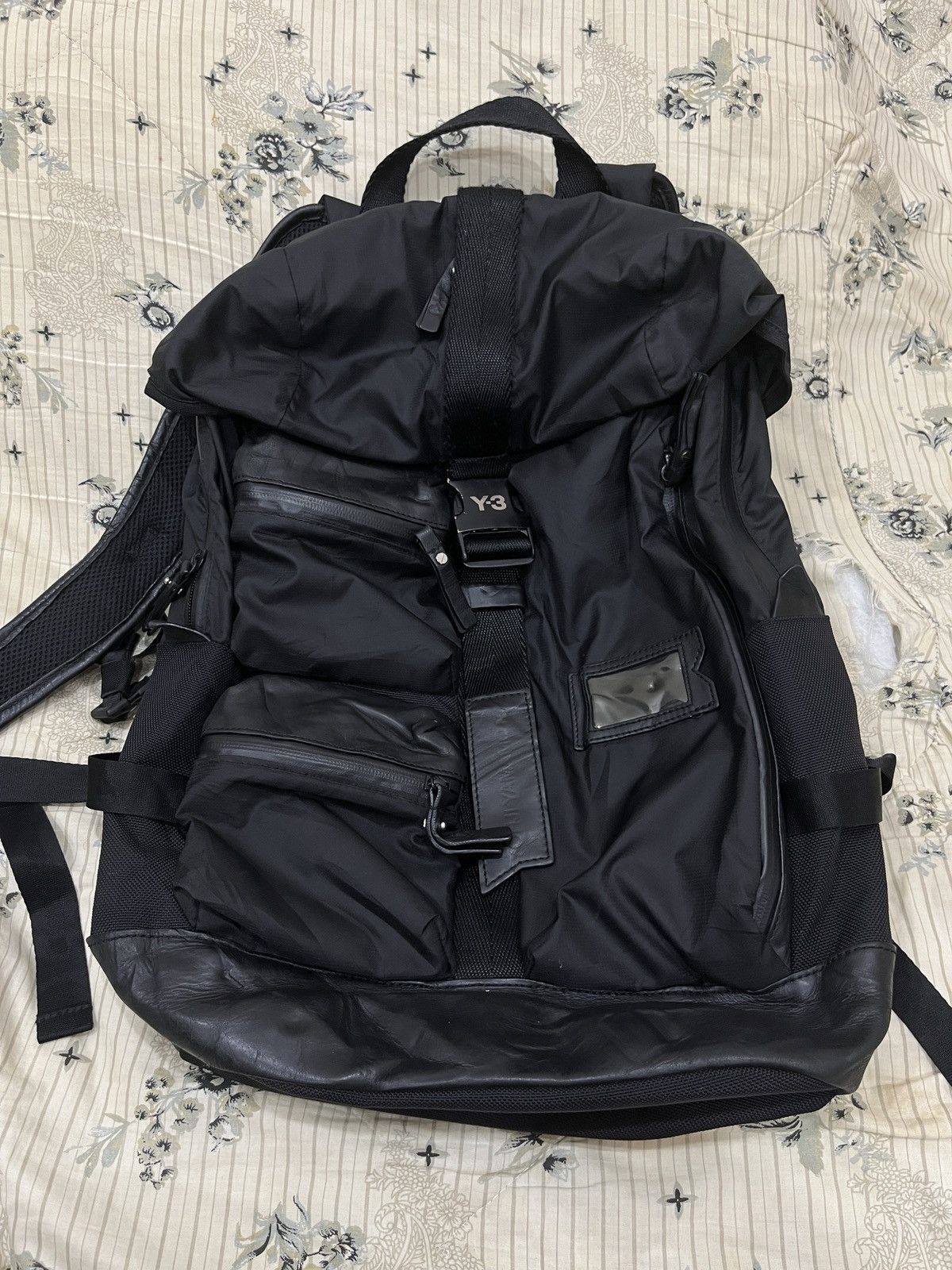 Y-3 Y-3 YOHJI YAMAMOTO FW15 UTILITY BAGPACK Size ONE SIZE - 10 Thumbnail