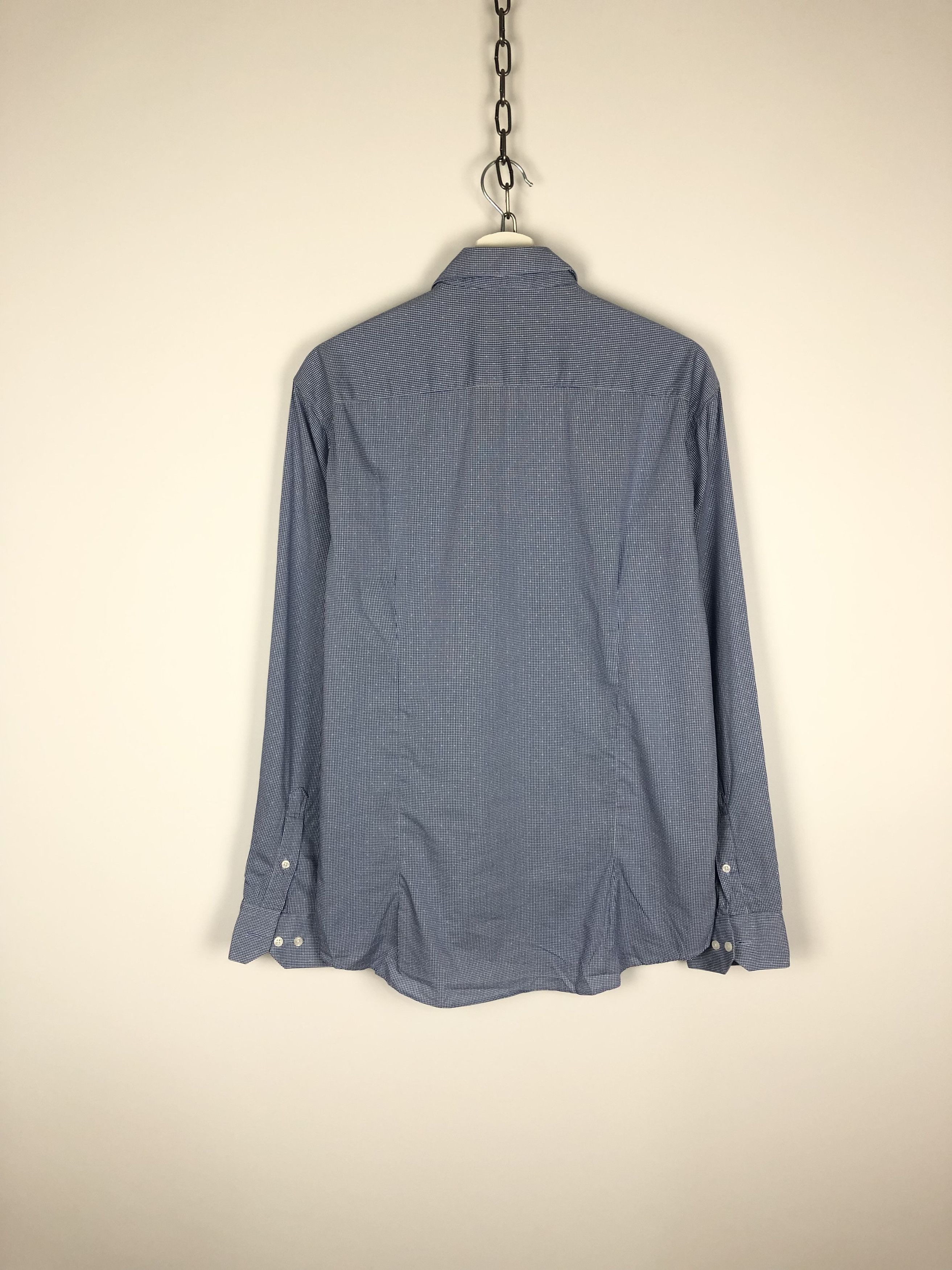Other BOGIE BASIC SHIRT FITTED STYLE BLUE CHECK SIZE L Size US L / EU 52-54 / 3 - 5 Thumbnail