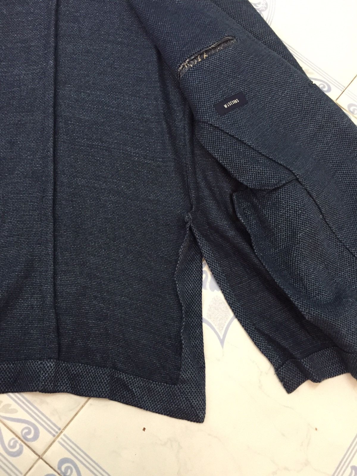 Indigo Lanificio Fortex Wisesons Indigo Style Thin Jacket Size US L / EU 52-54 / 3 - 19 Thumbnail
