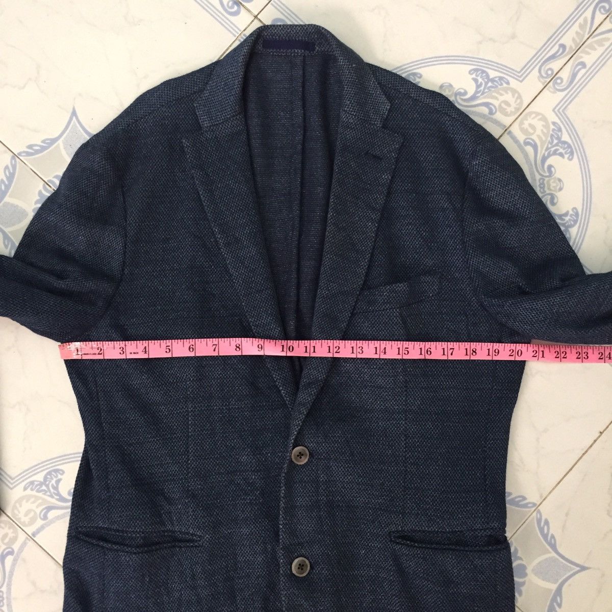Indigo Lanificio Fortex Wisesons Indigo Style Thin Jacket Size US L / EU 52-54 / 3 - 21 Thumbnail