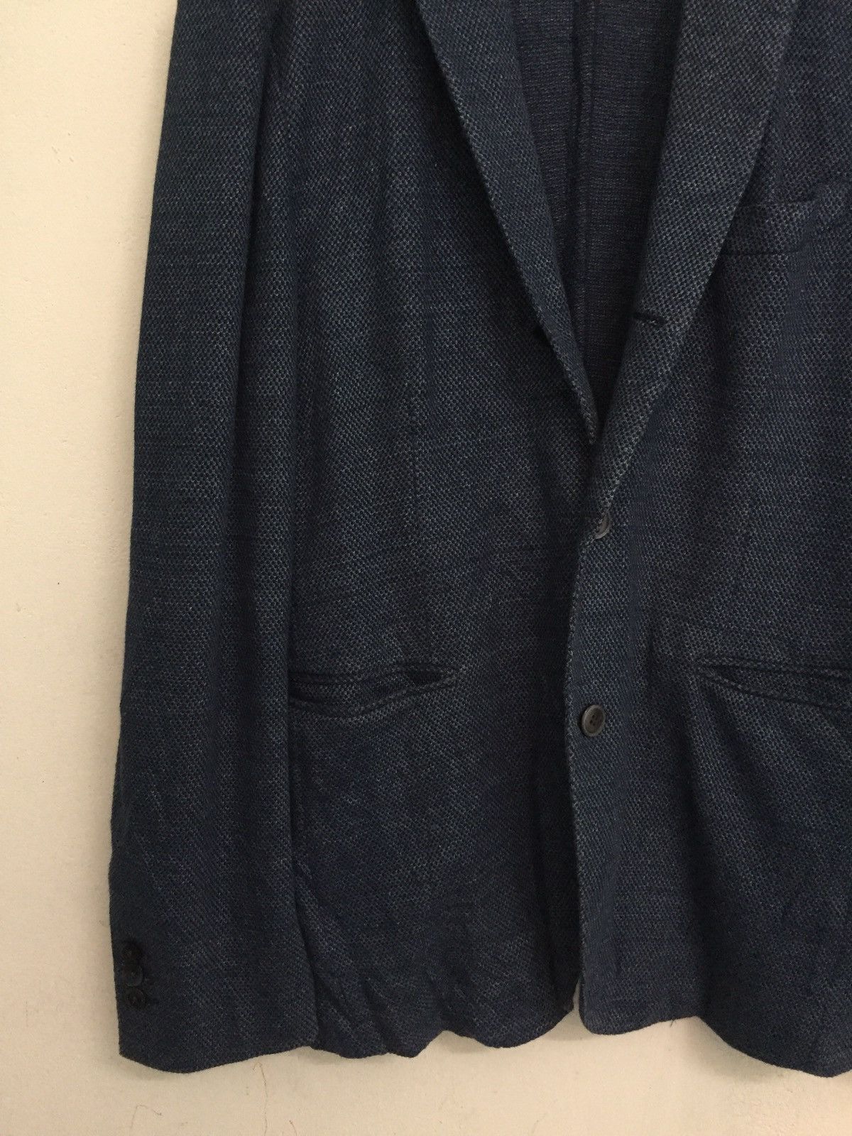 Indigo Lanificio Fortex Wisesons Indigo Style Thin Jacket Size US L / EU 52-54 / 3 - 4 Thumbnail