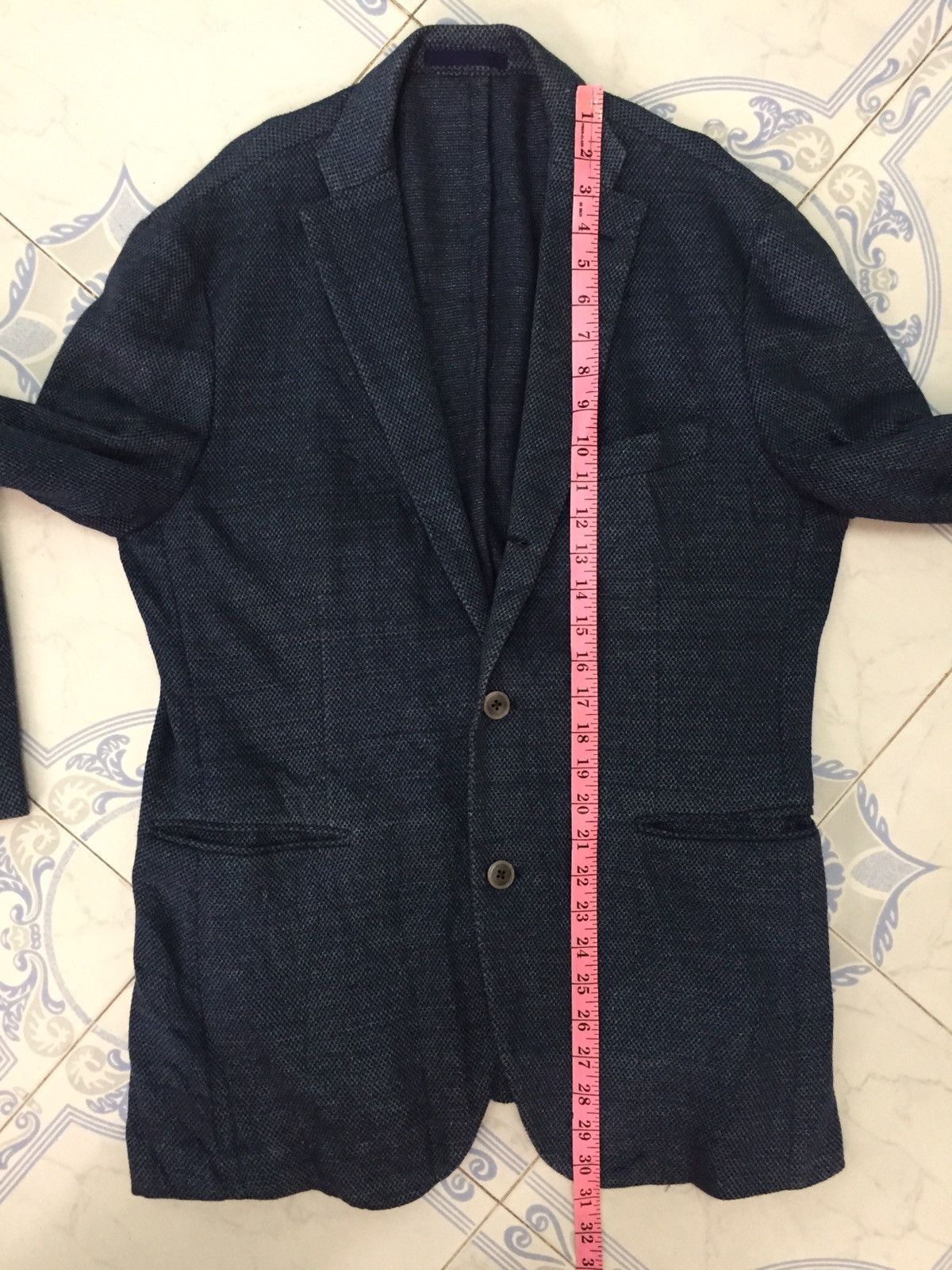 Indigo Lanificio Fortex Wisesons Indigo Style Thin Jacket Size US L / EU 52-54 / 3 - 22 Thumbnail
