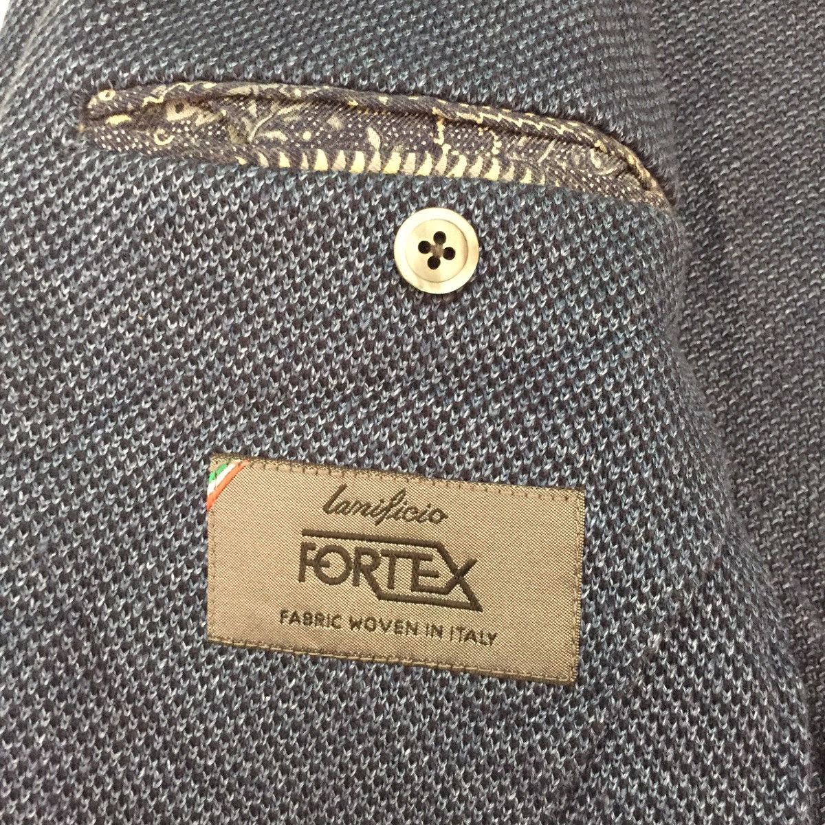 Indigo Lanificio Fortex Wisesons Indigo Style Thin Jacket Size US L / EU 52-54 / 3 - 12 Thumbnail