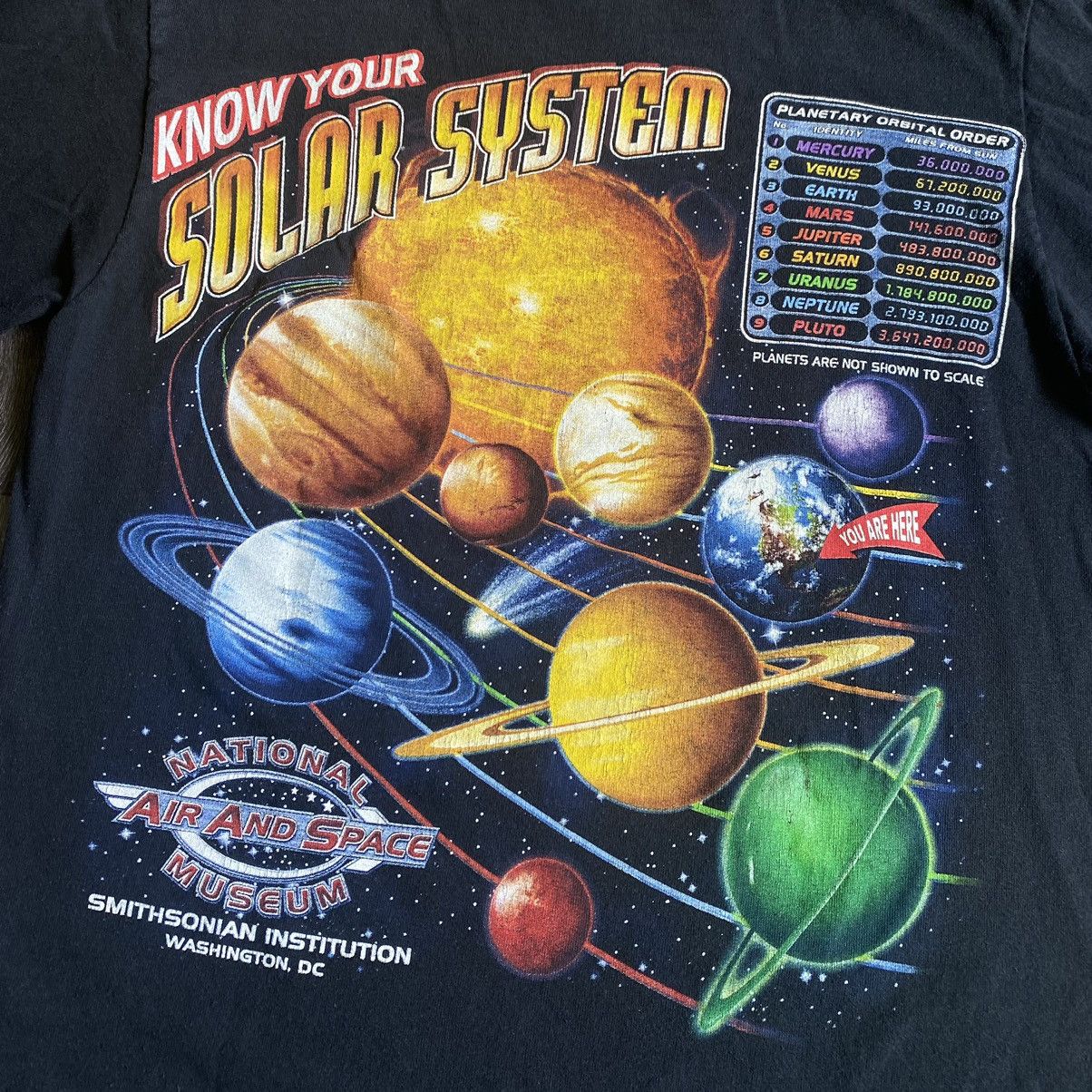 Vintage Vintage 00s National Air Space Station Solar System Logo Tee Size US S / EU 44-46 / 1 - 4 Thumbnail