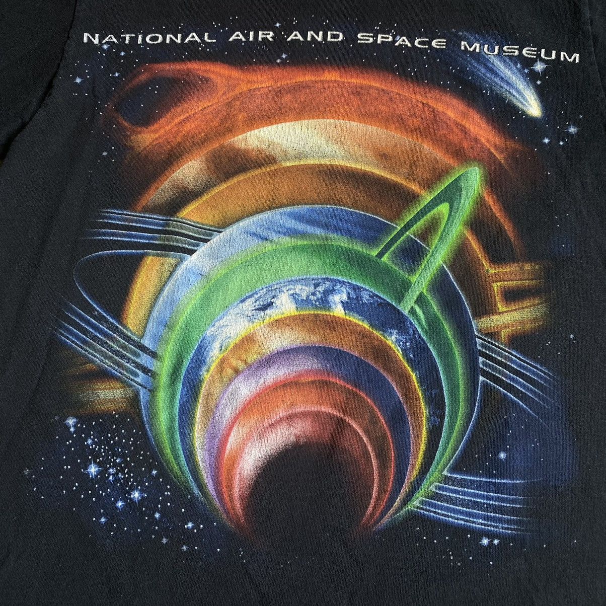 Vintage Vintage 00s National Air Space Station Solar System Logo Tee Size US S / EU 44-46 / 1 - 3 Thumbnail