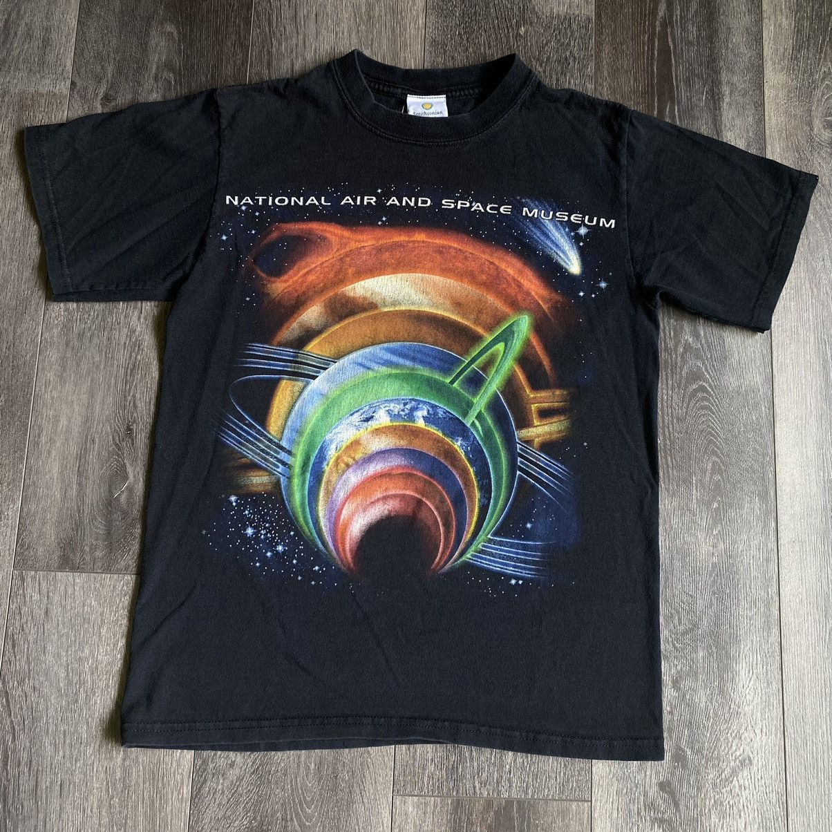 Vintage Vintage 00s National Air Space Station Solar System Logo Tee Size US S / EU 44-46 / 1 - 1 Thumbnail
