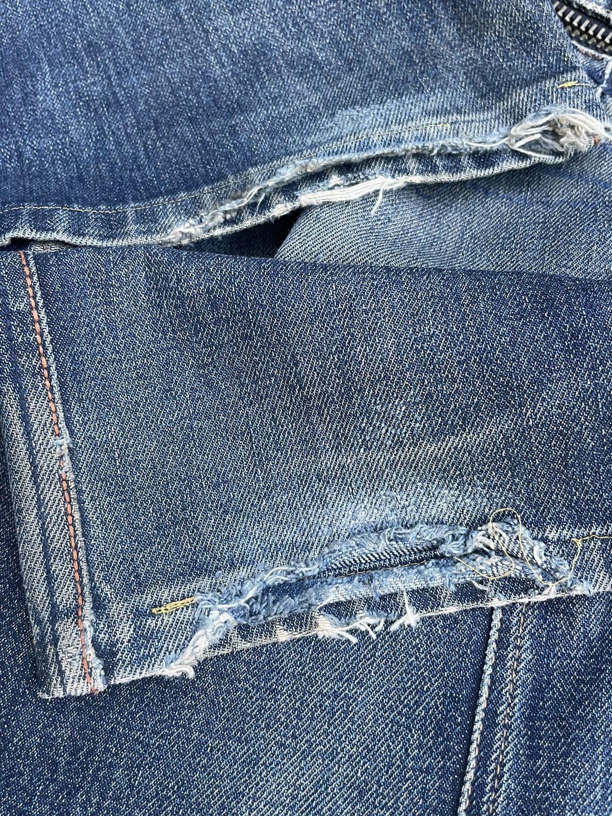 Spellbound × Vintage Vintage Spellbound Distresed & Rework Denim Size US 33 - 13 Thumbnail