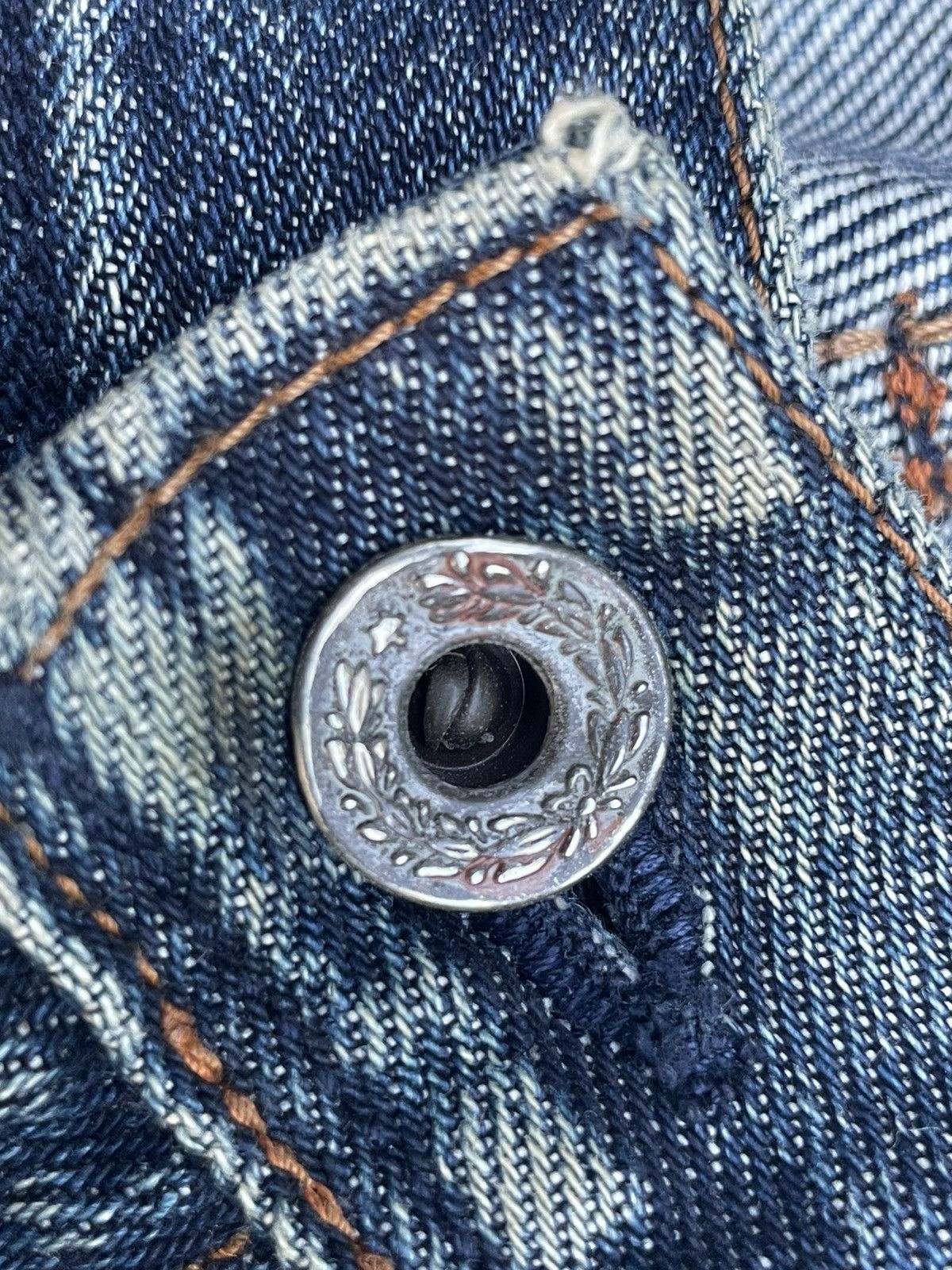 Spellbound × Vintage Vintage Spellbound Distresed & Rework Denim Size US 33 - 18 Thumbnail