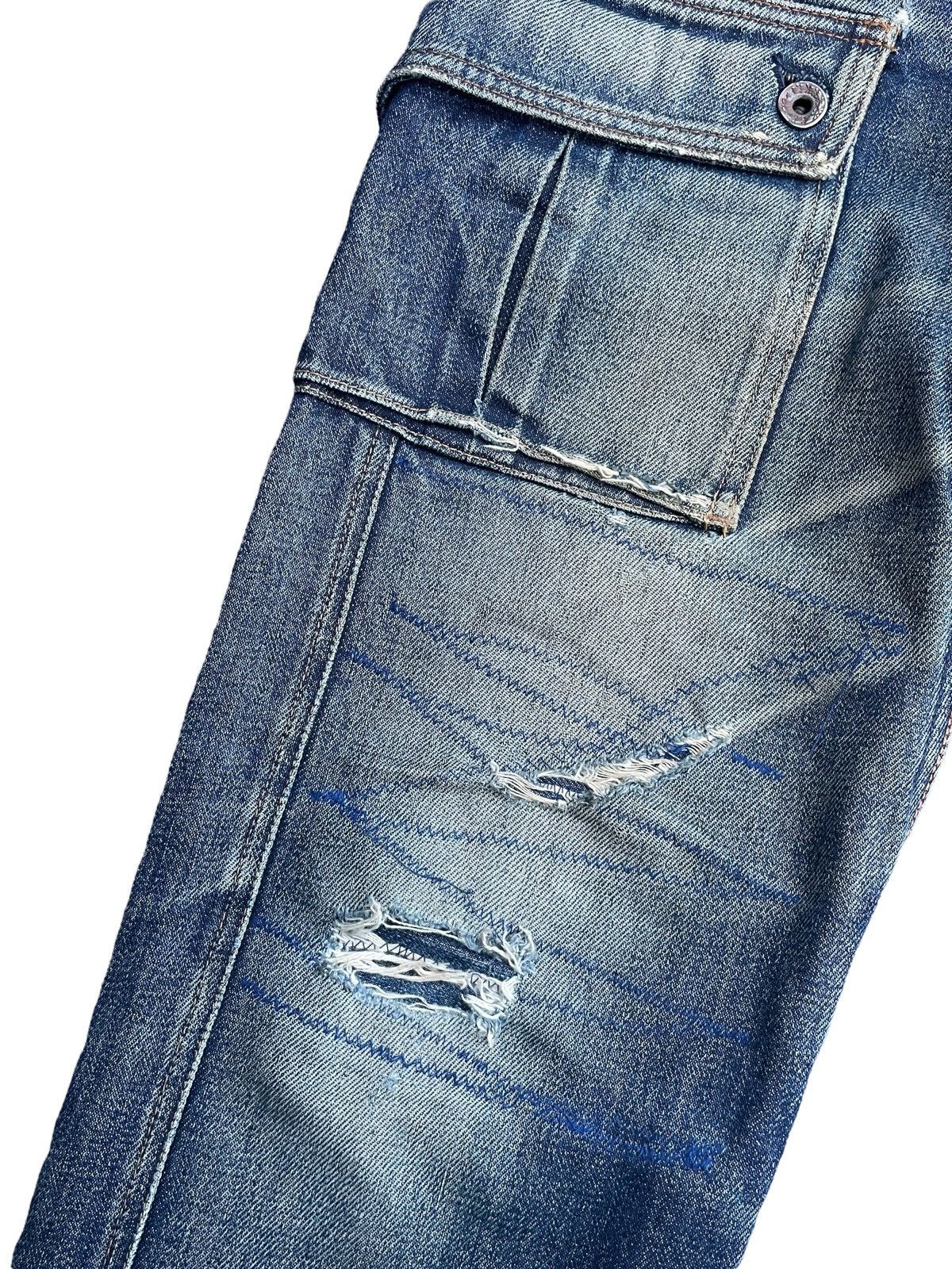 Spellbound × Vintage Vintage Spellbound Distresed & Rework Denim Size US 33 - 6 Thumbnail