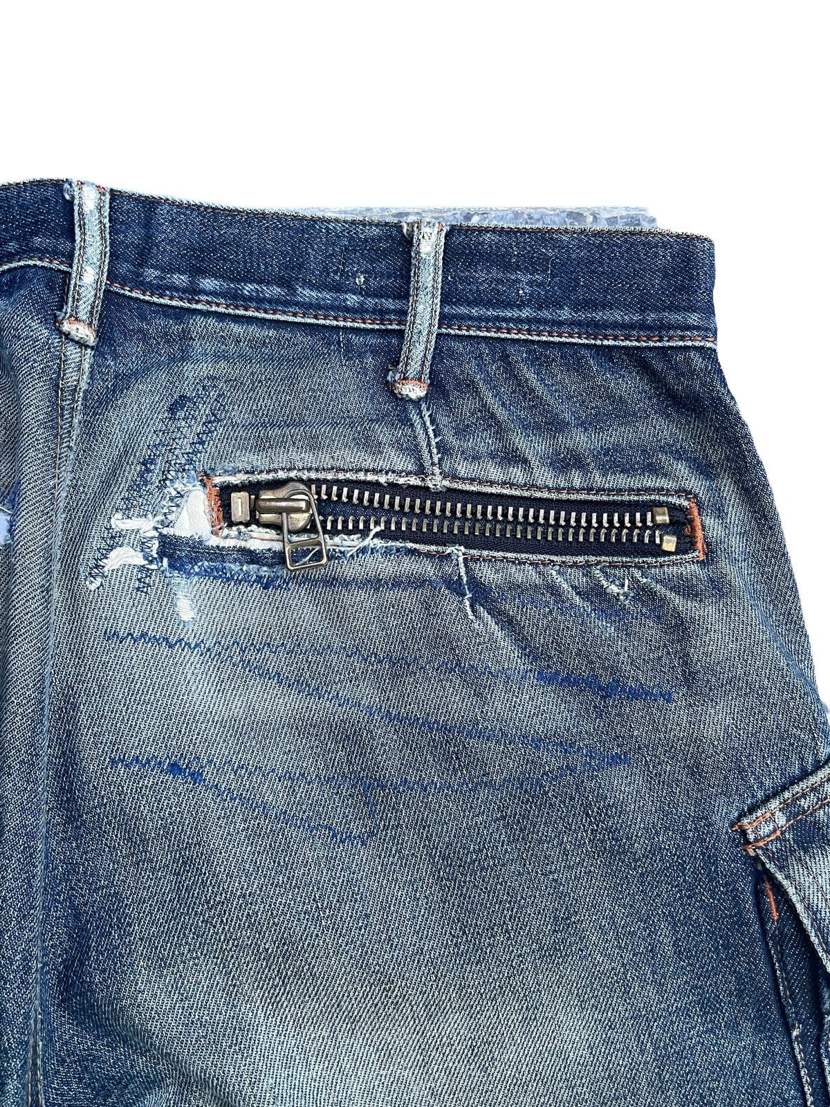 Spellbound × Vintage Vintage Spellbound Distresed & Rework Denim Size US 33 - 11 Thumbnail
