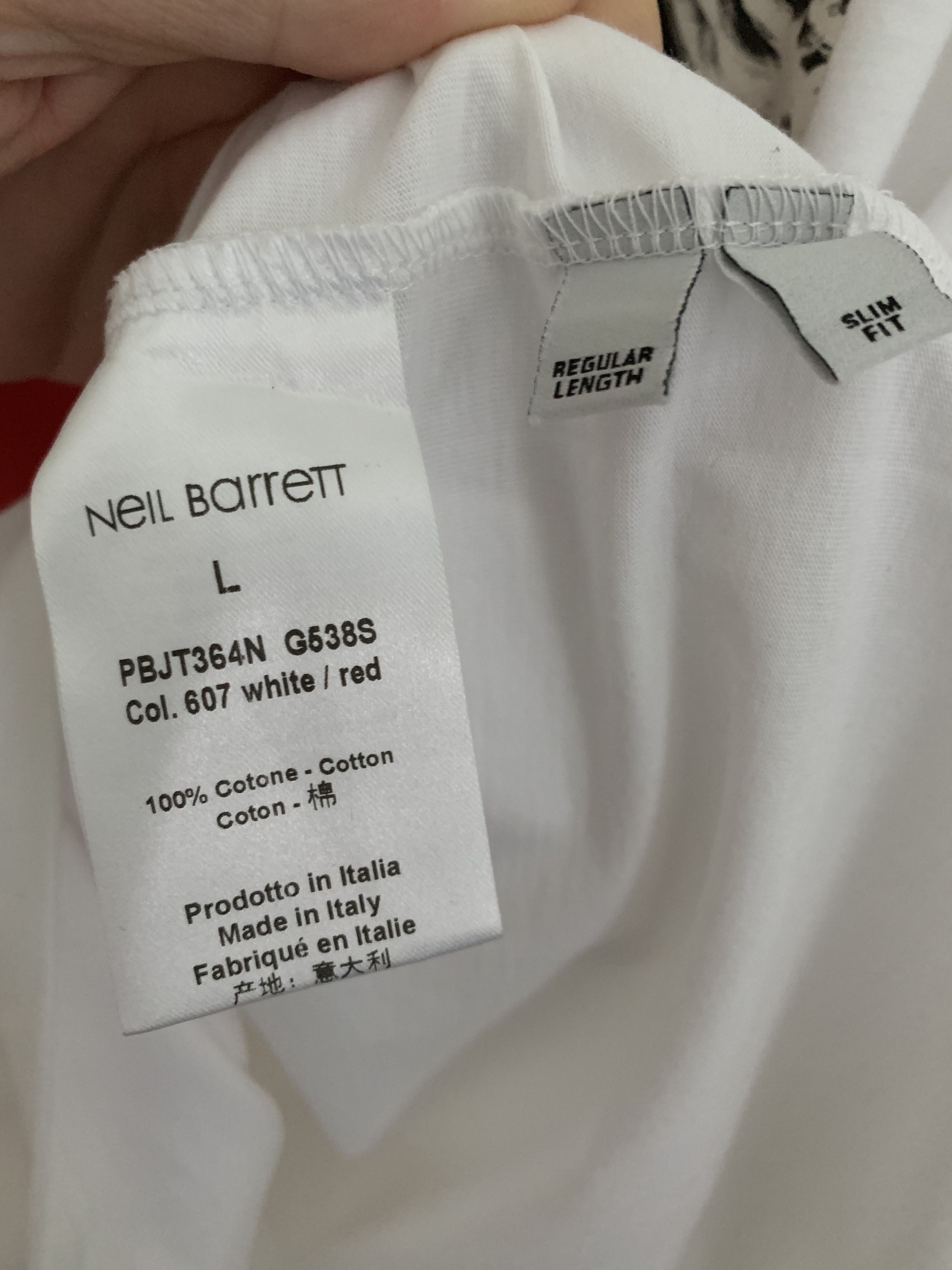 Neil Barrett NWT EU285 "Taxi Driver" t-shirt, M-L (see notes), MI Italy Size US M / EU 48-50 / 2 - 10 Thumbnail