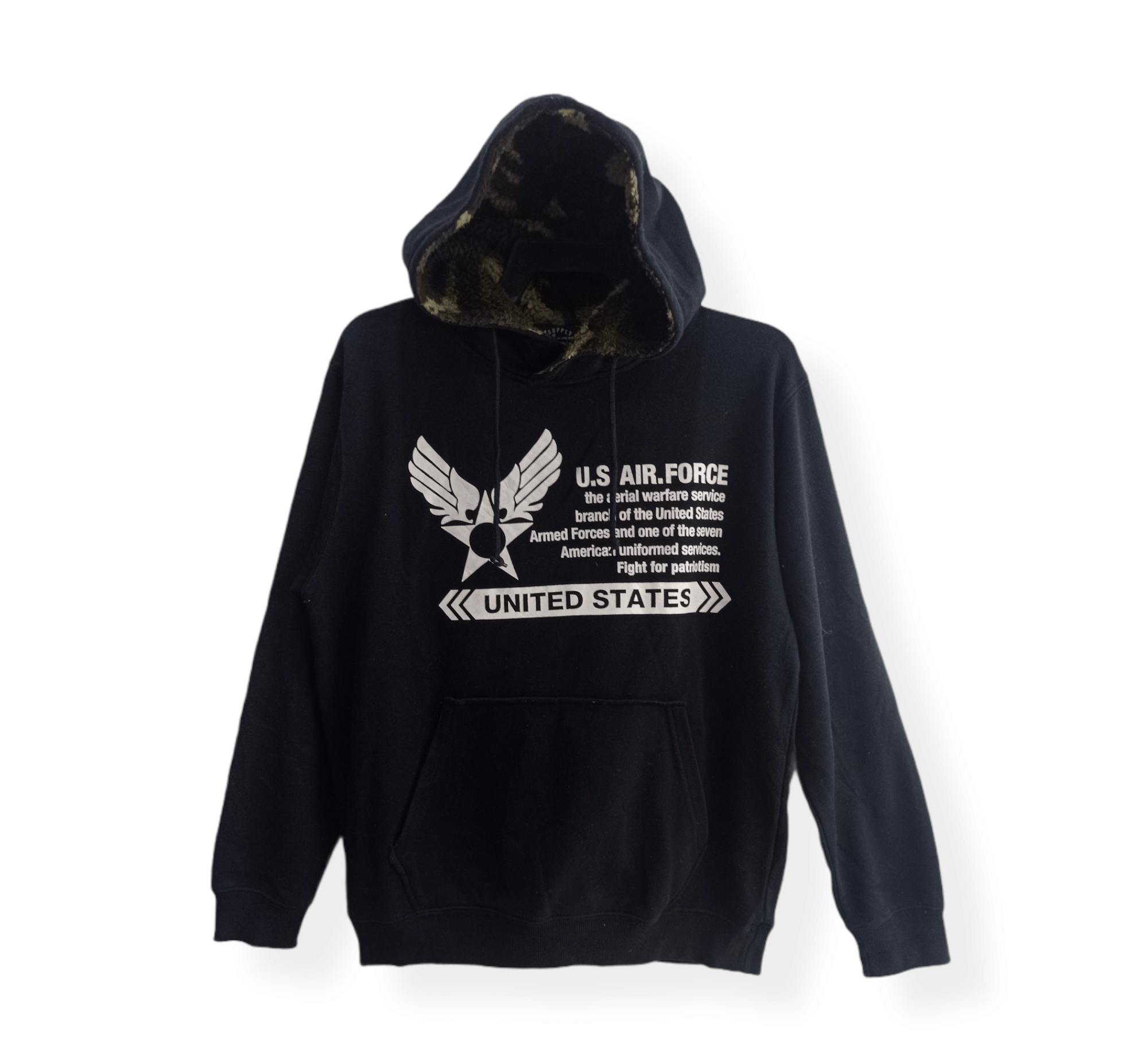 Other Supply Volcanic US Air Force Hoodie Sweatshirts Size US L / EU 52-54 / 3 - 1 Thumbnail