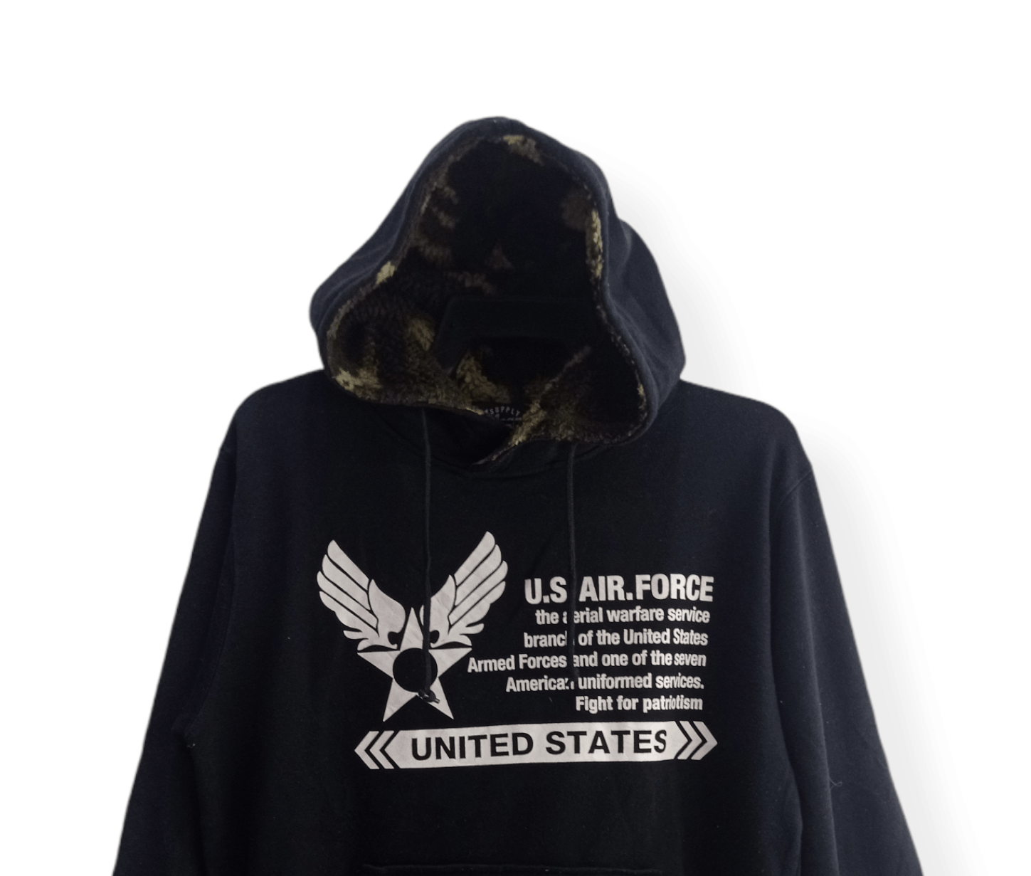 Other Supply Volcanic US Air Force Hoodie Sweatshirts Size US L / EU 52-54 / 3 - 3 Thumbnail