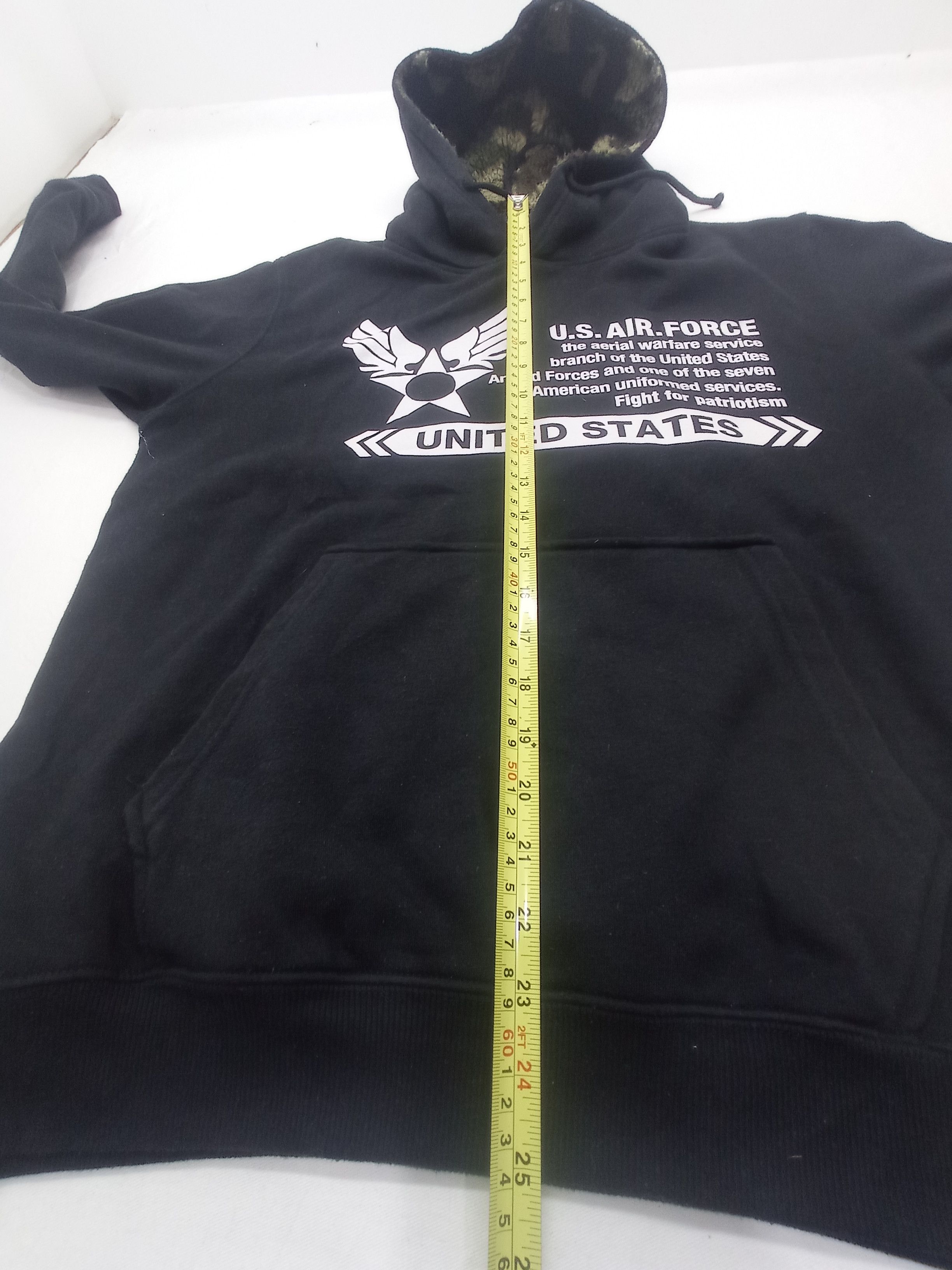 Other Supply Volcanic US Air Force Hoodie Sweatshirts Size US L / EU 52-54 / 3 - 11 Thumbnail