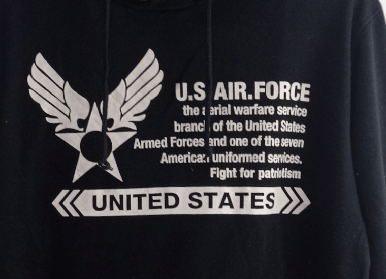Other Supply Volcanic US Air Force Hoodie Sweatshirts Size US L / EU 52-54 / 3 - 4 Thumbnail