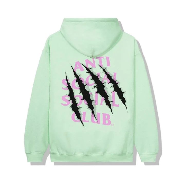 Anti social social club After us mint hoodie ASSC
