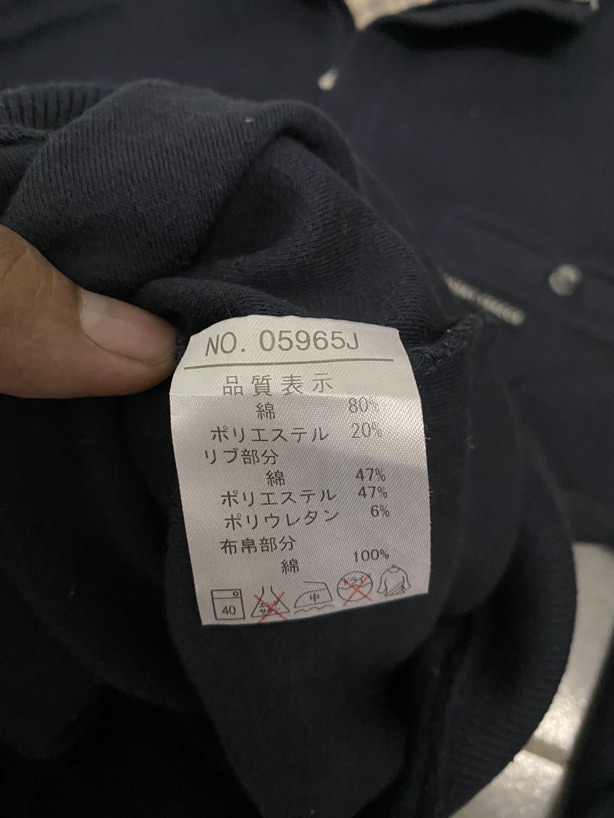 Japanese Brand × Vintage × Yohji Yamamoto Vintage Y’saccs Sacsny Yohji Yamamoto Sweatshirt Size US L / EU 52-54 / 3 - 6 Thumbnail