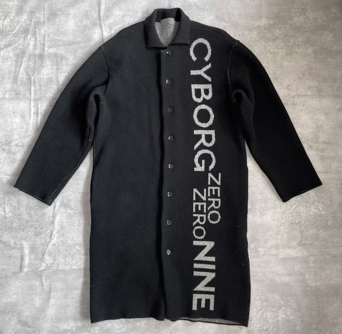 image of Yohji Yamamoto X Cyborg 009 Coverall Coat in Black, Men's (Size Large)