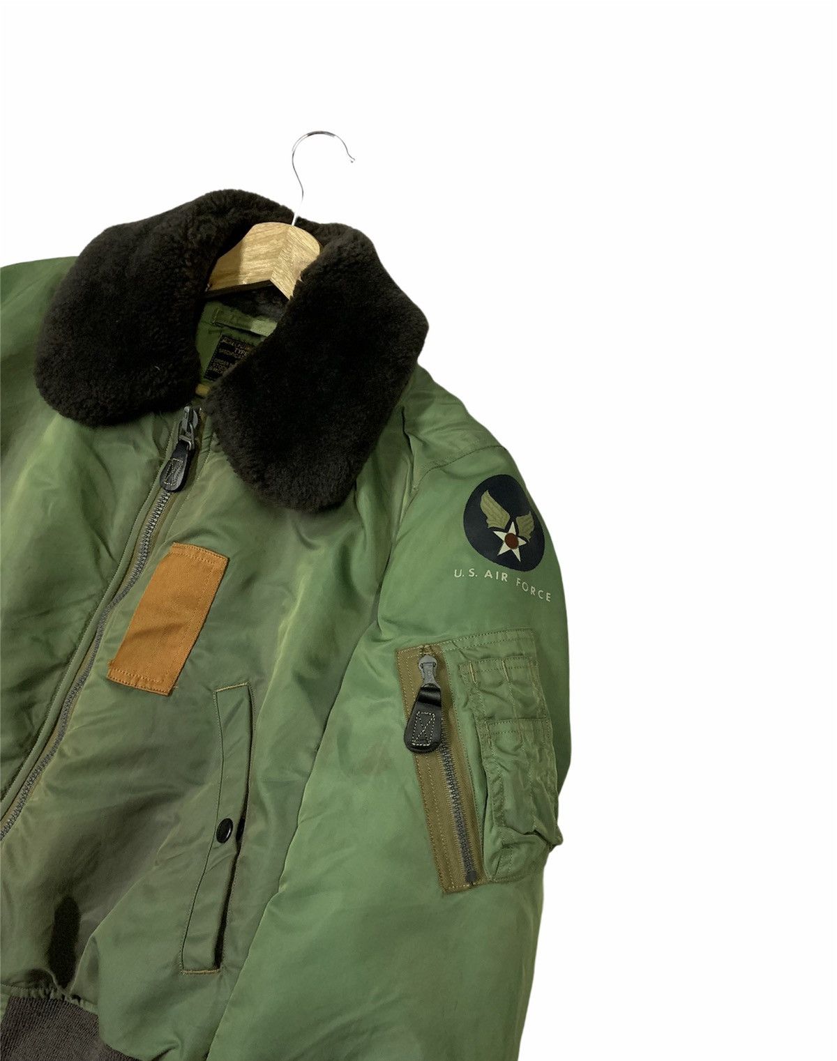 Buzz Rickson's 🔥RARE BUZZ RICKSONS TYPE B-15D SHERPA BOMBER JACKET ...