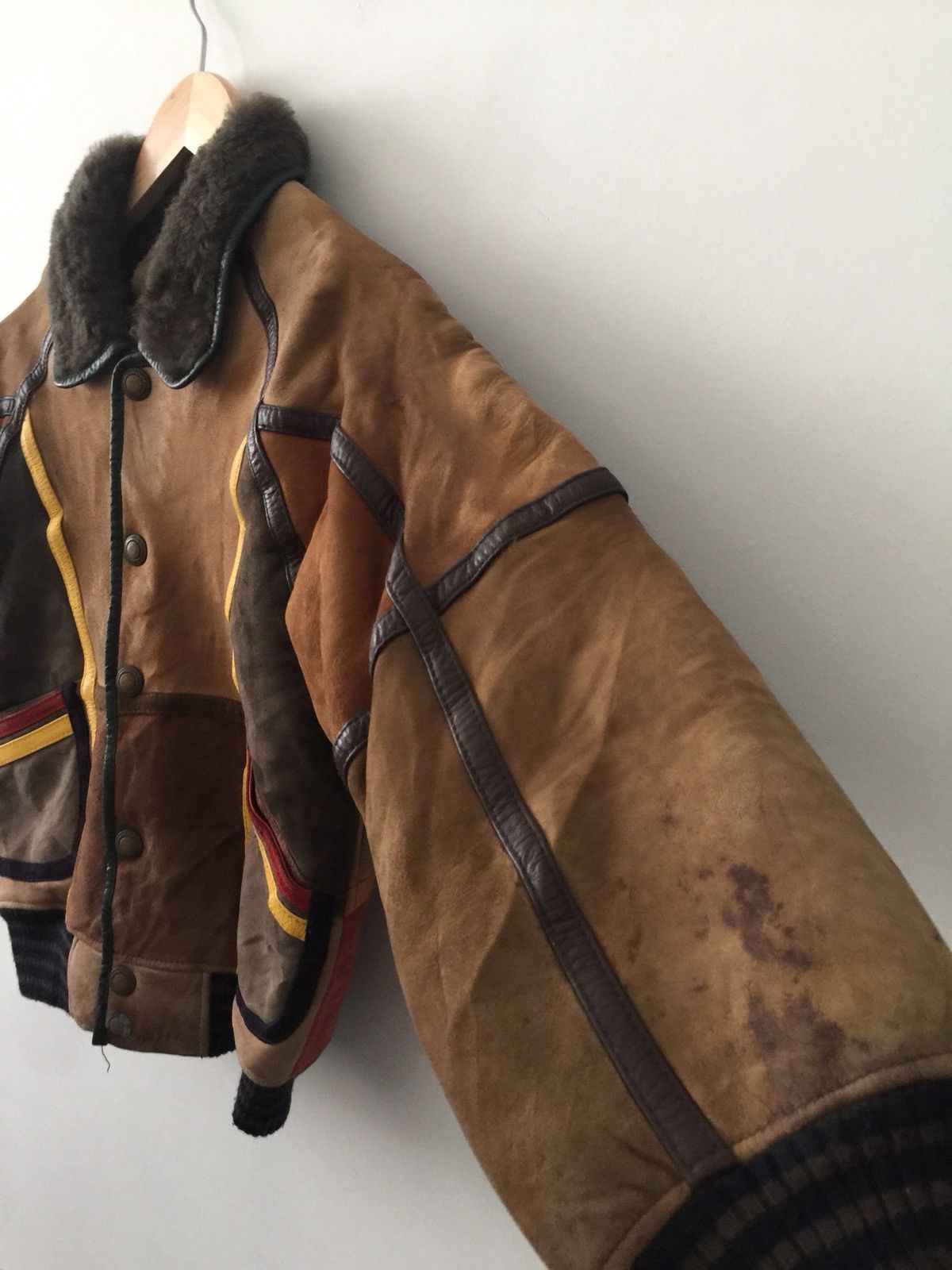 Vintage Volcano Leather Kids Jacket Size US XS / EU 42 / 0 - 2 Thumbnail
