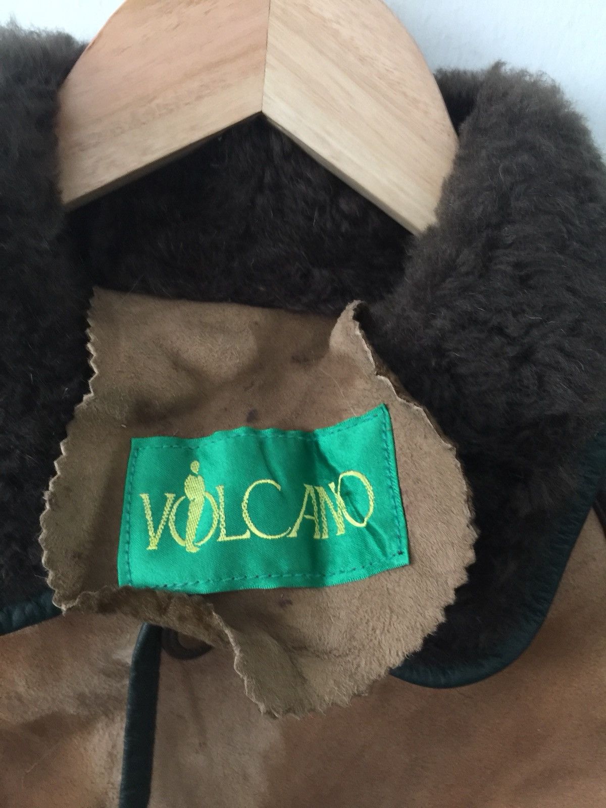 Vintage Volcano Leather Kids Jacket Size US XS / EU 42 / 0 - 4 Thumbnail