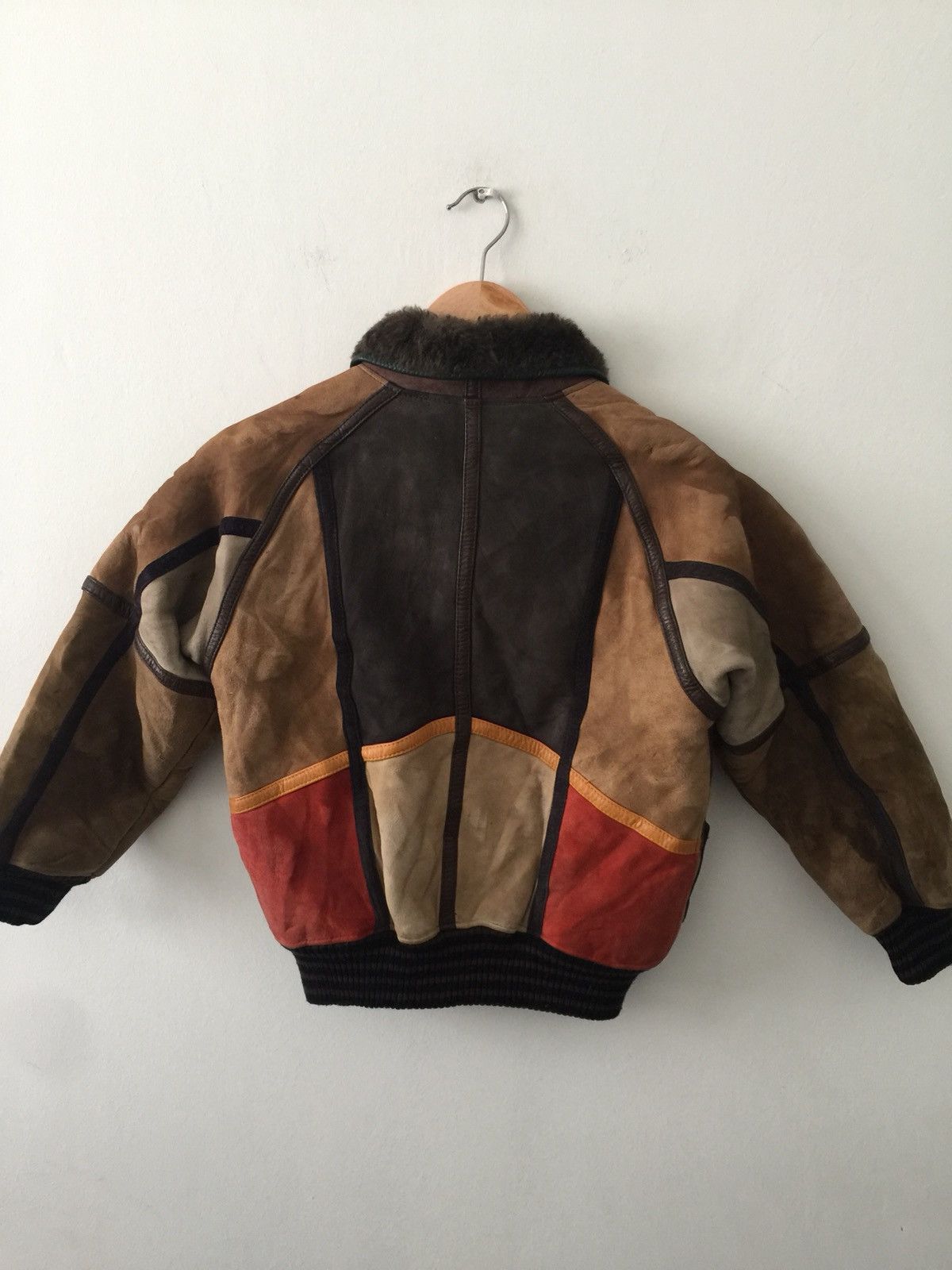 Vintage Volcano Leather Kids Jacket Size US XS / EU 42 / 0 - 5 Thumbnail