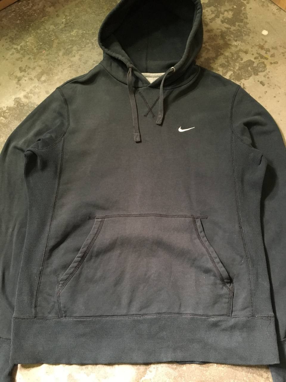 Nike × Vintage Vintage Nike Mini Swoosh Embroidery Hoodie Size US M / EU 48-50 / 2 - 3 Thumbnail