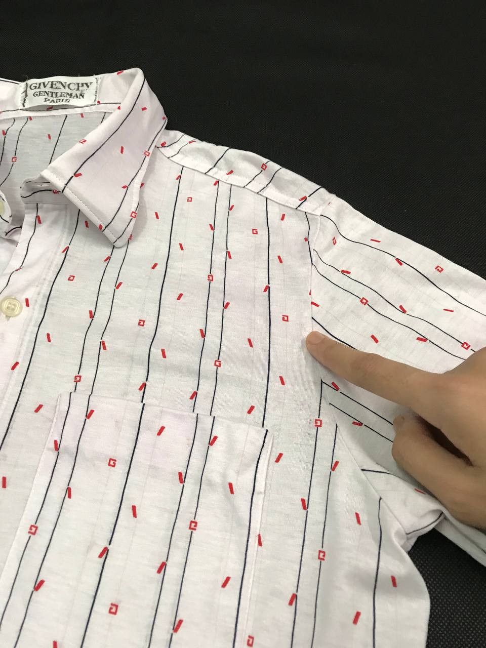Designer × Givenchy Givenchy Gentleman Print Retro Polo Size US S / EU 44-46 / 1 - 15 Thumbnail