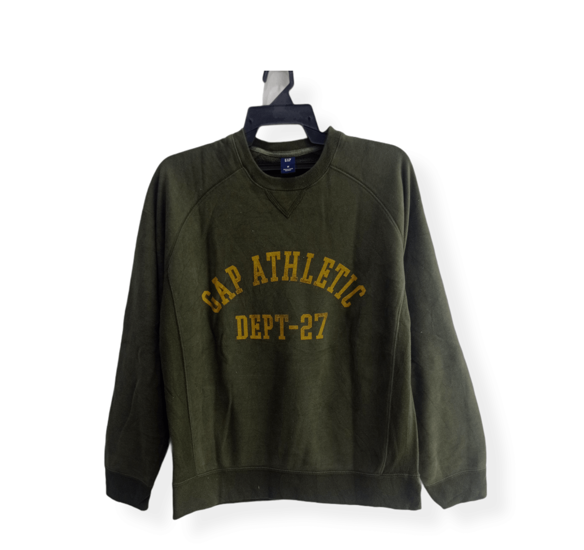 image of Gap Athletic Sweatshirts in Dark Green, Men's (Size Medium)
