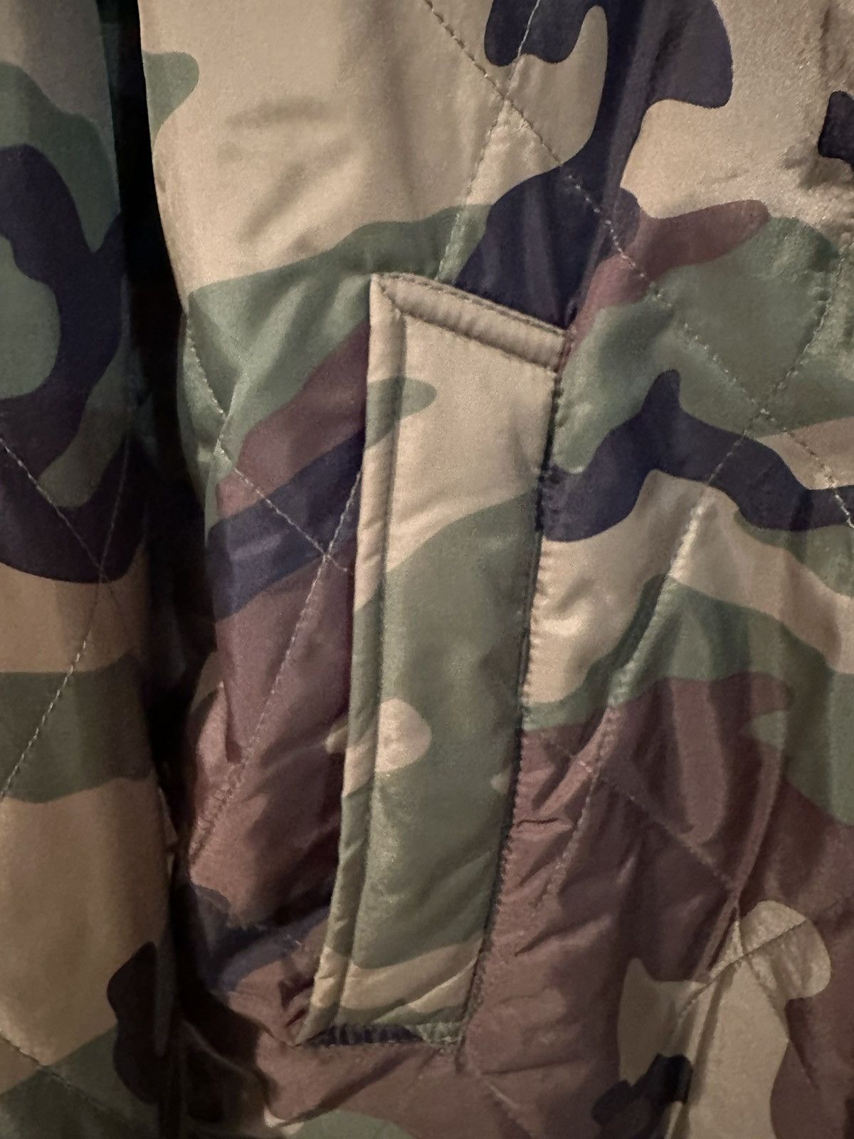 Supreme Supreme woodland camo Sherpa reversible jacket Size US L / EU 52-54 / 3 - 6 Thumbnail