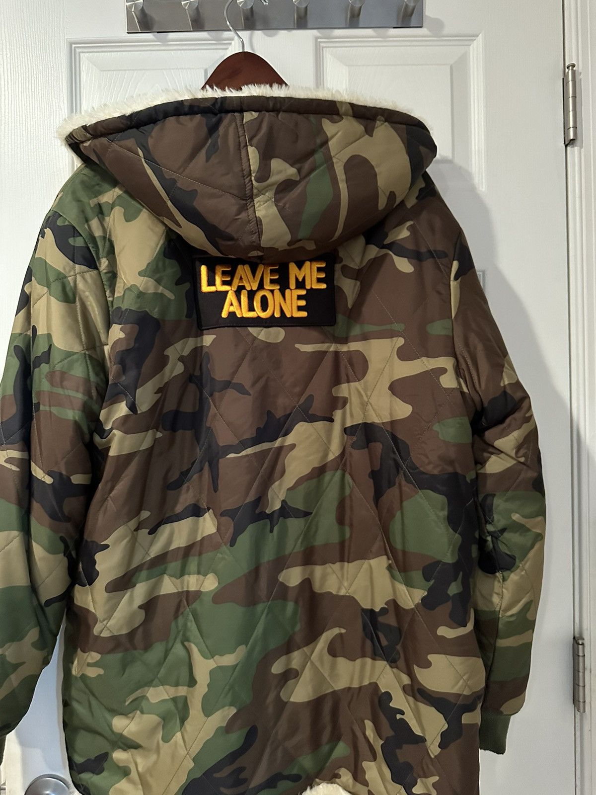 Supreme Supreme woodland camo Sherpa reversible jacket Size US L / EU 52-54 / 3 - 7 Thumbnail