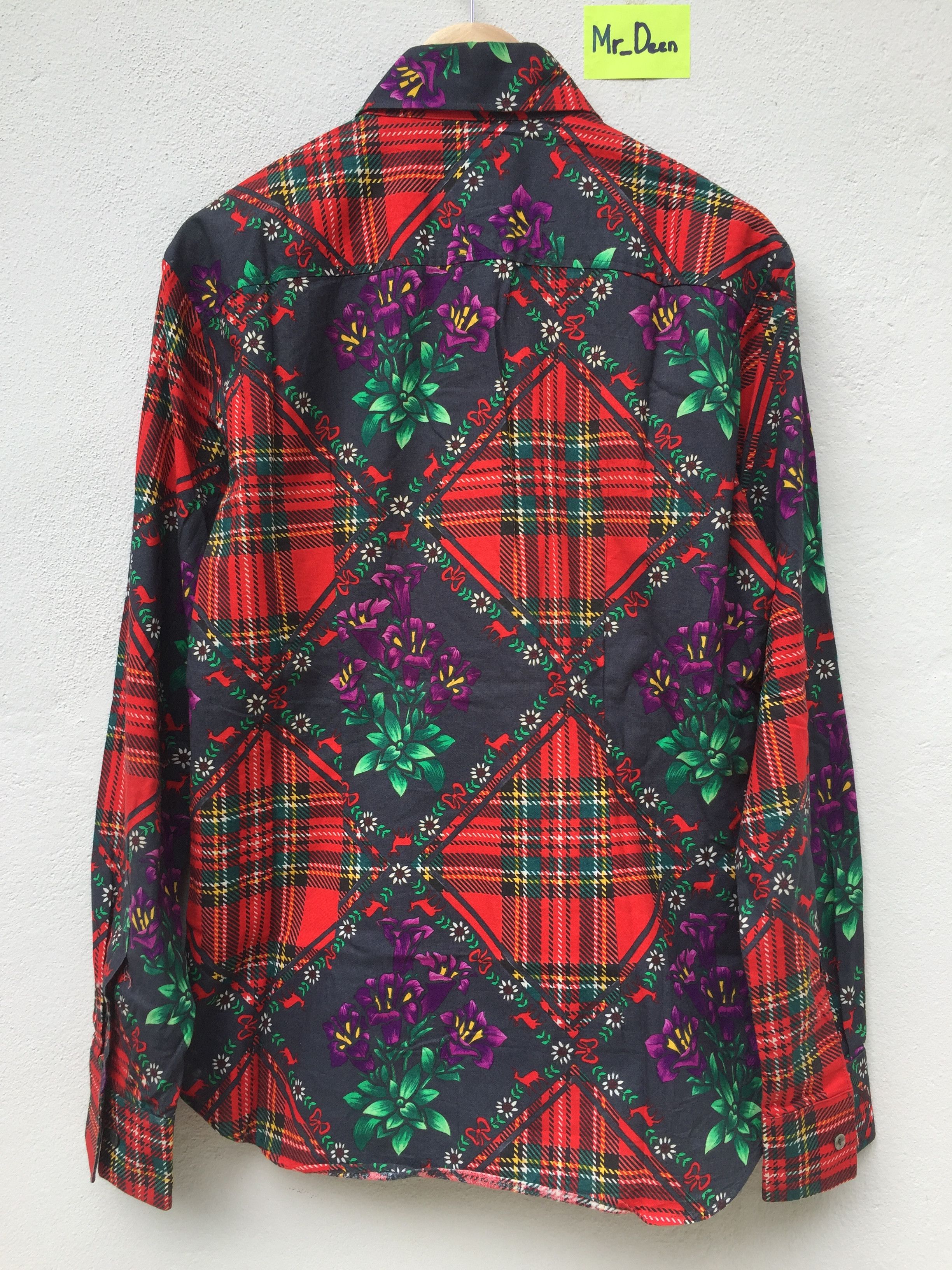 Dolce & Gabbana Dolce & Gabbana Floral Long Sleeve Button Shirt Size US M / EU 48-50 / 2 - 5 Thumbnail