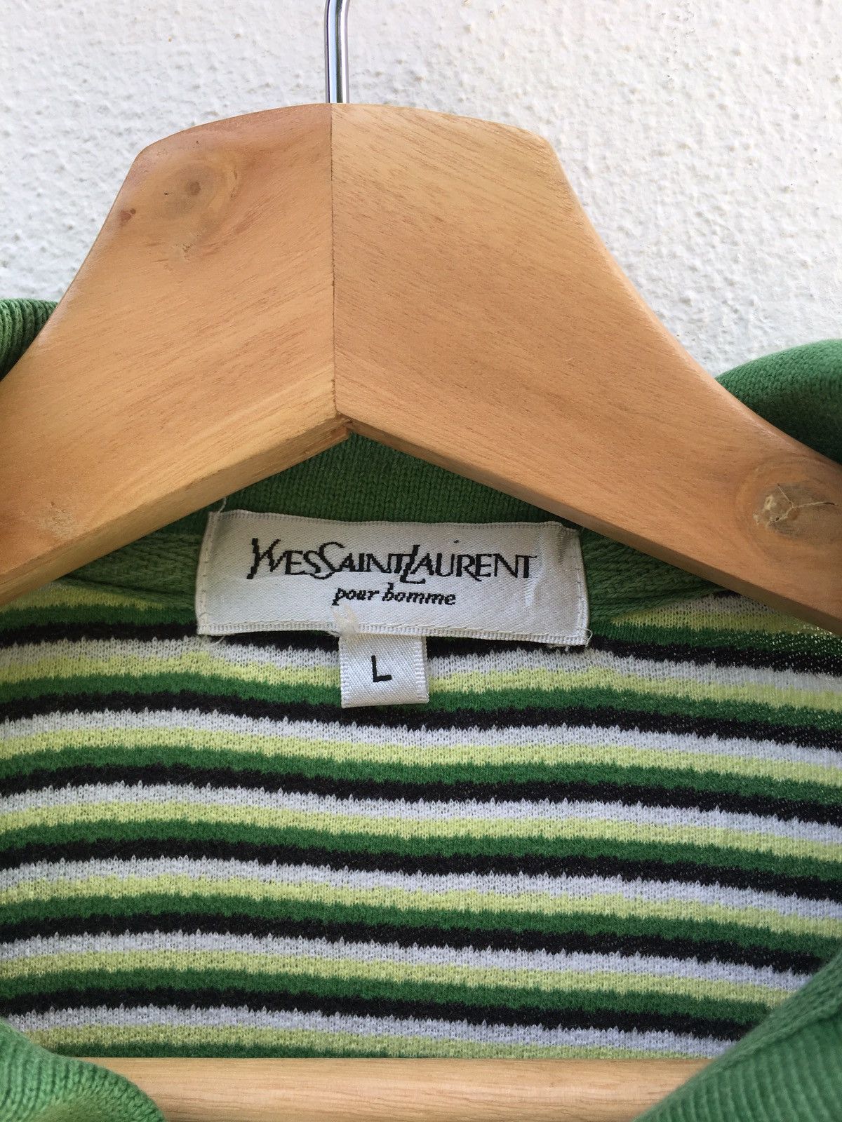 Yves Saint Laurent Vintage Yves Saint Laurent YSL Polo Logo Shirt Size US L / EU 52-54 / 3 - 5 Thumbnail
