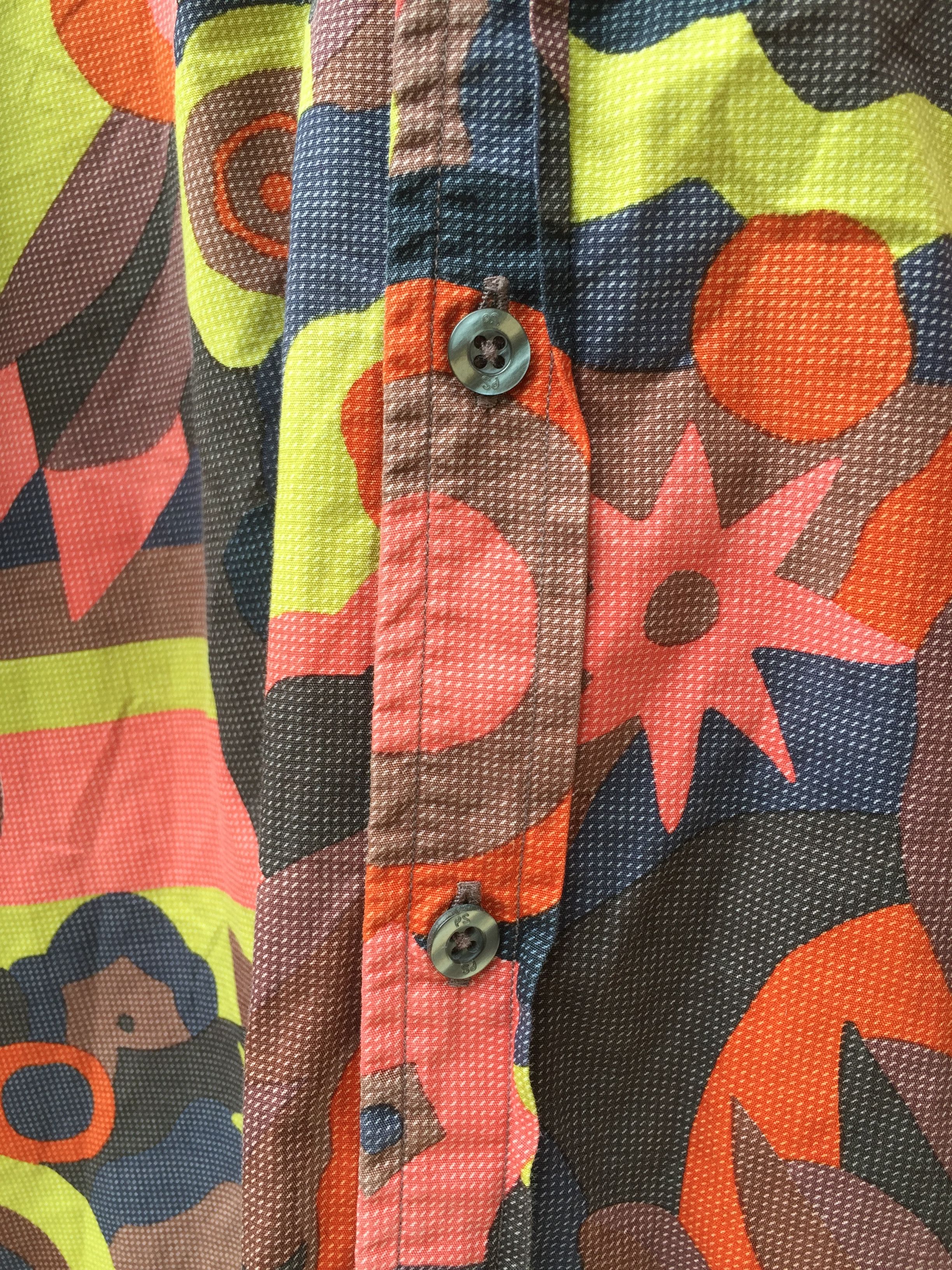 Paul Smith Vintage 90s PS By Paul Smith Camo Shirt Size US M / EU 48-50 / 2 - 10 Thumbnail