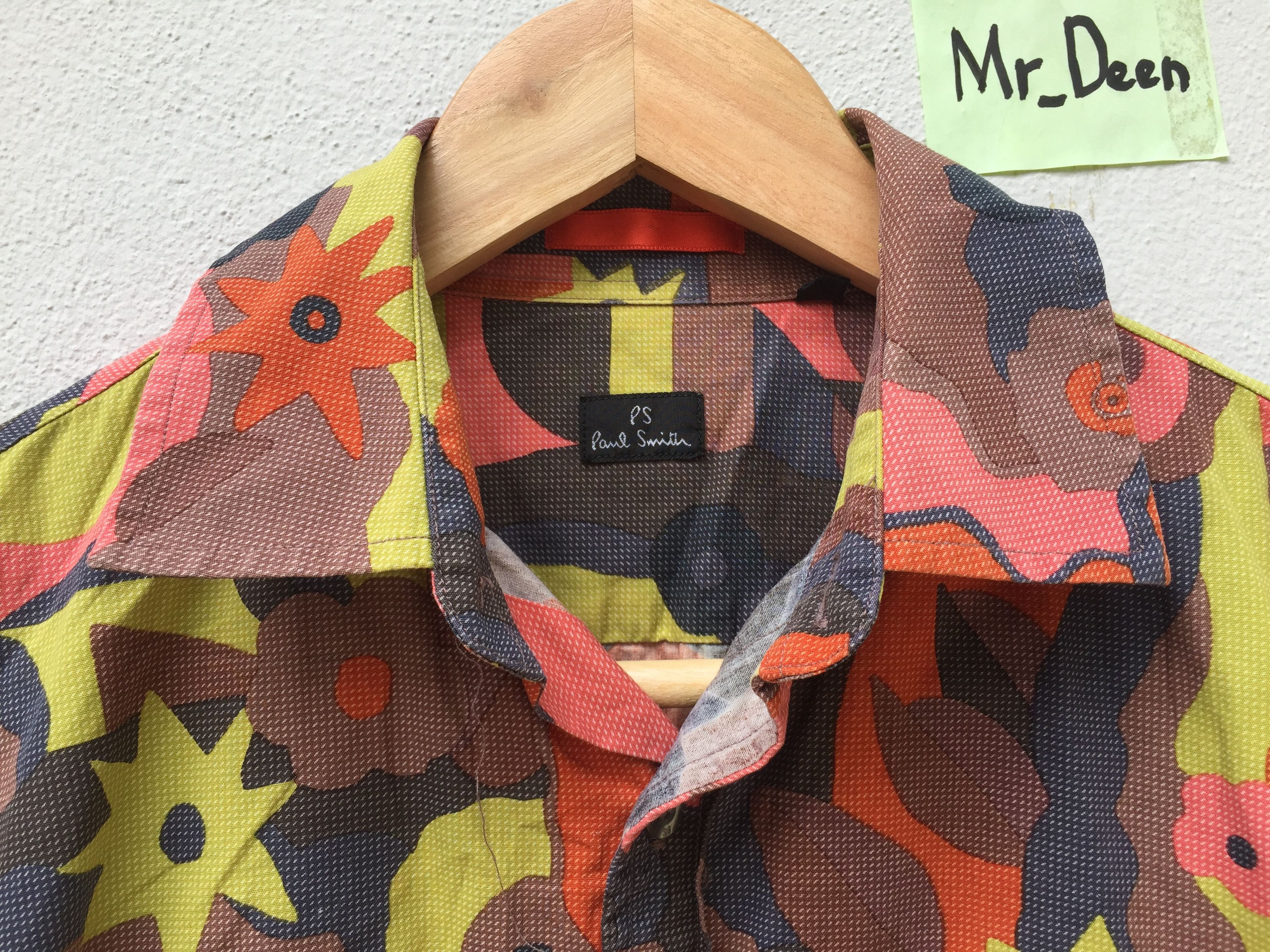 Paul Smith Vintage 90s PS By Paul Smith Camo Shirt Size US M / EU 48-50 / 2 - 7 Thumbnail