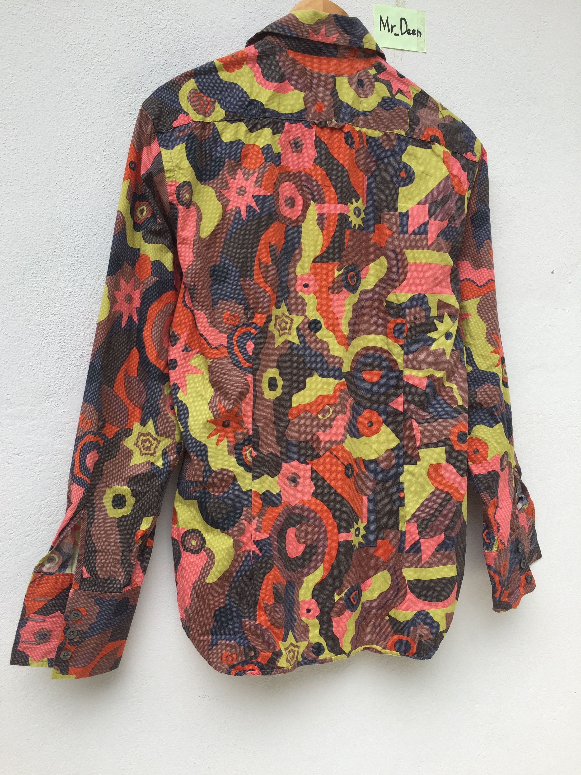 Paul Smith Vintage 90s PS By Paul Smith Camo Shirt Size US M / EU 48-50 / 2 - 6 Thumbnail
