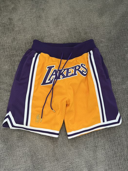 Mitchell & Ness Just Don Lakers 96-97 Shorts Size M | Grailed