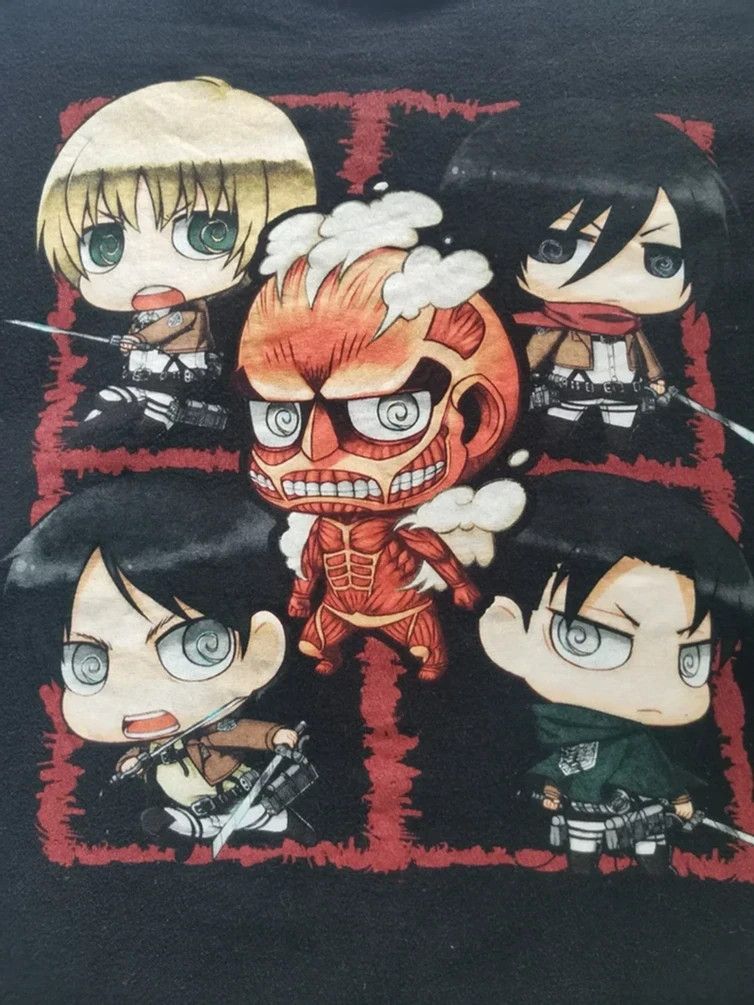 Anime × Cartoon Network × Japanese Brand Attack On Titan Movie Cartoons Tee Akira Eva Size US M / EU 48-50 / 2 - 1 Thumbnail
