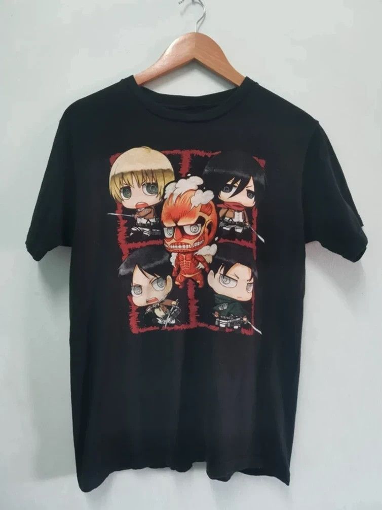 Anime × Cartoon Network × Japanese Brand Attack On Titan Movie Cartoons Tee Akira Eva Size US M / EU 48-50 / 2 - 2 Thumbnail